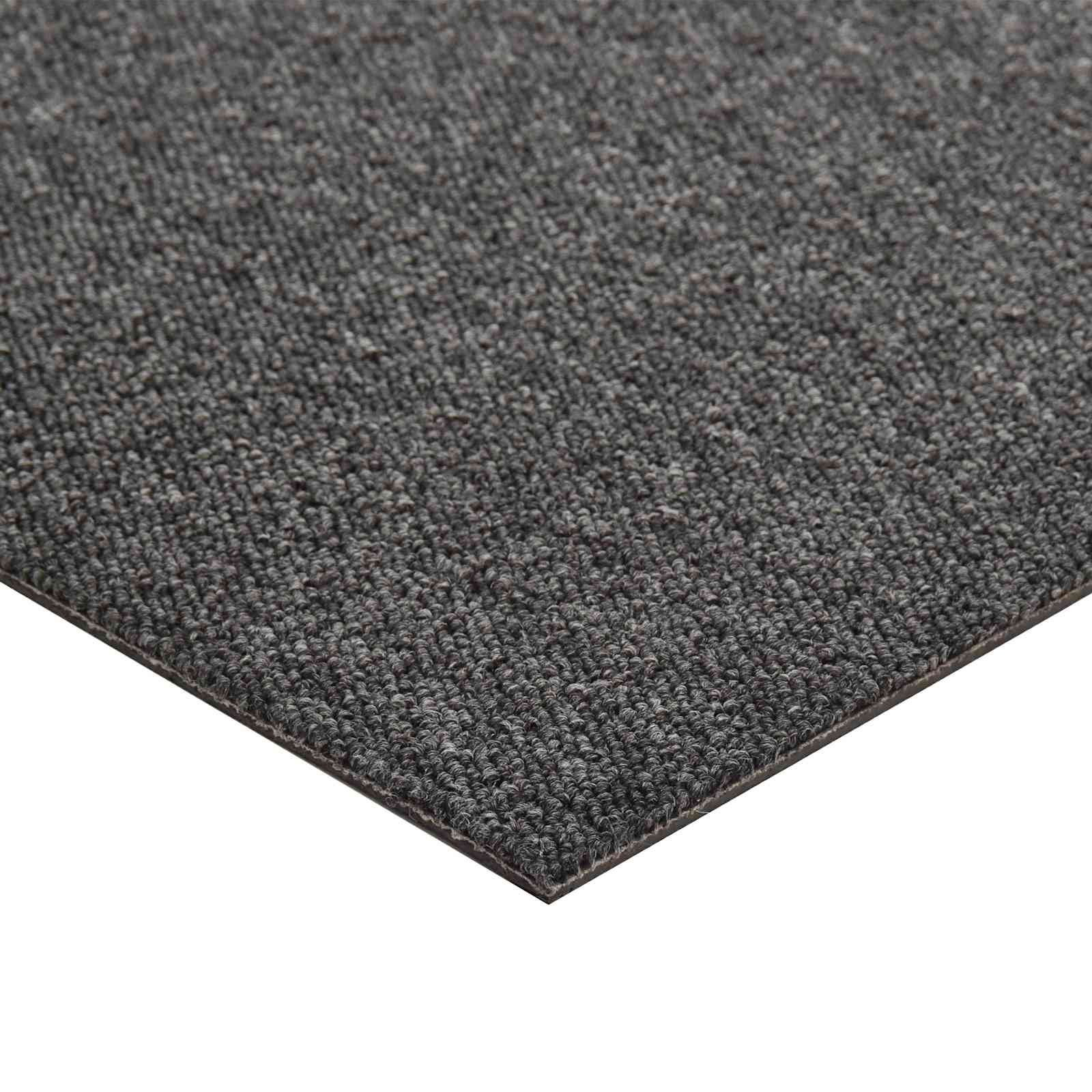 Tappeto 20 pz Antracite 50 x 50 cm 100% Polipropilene