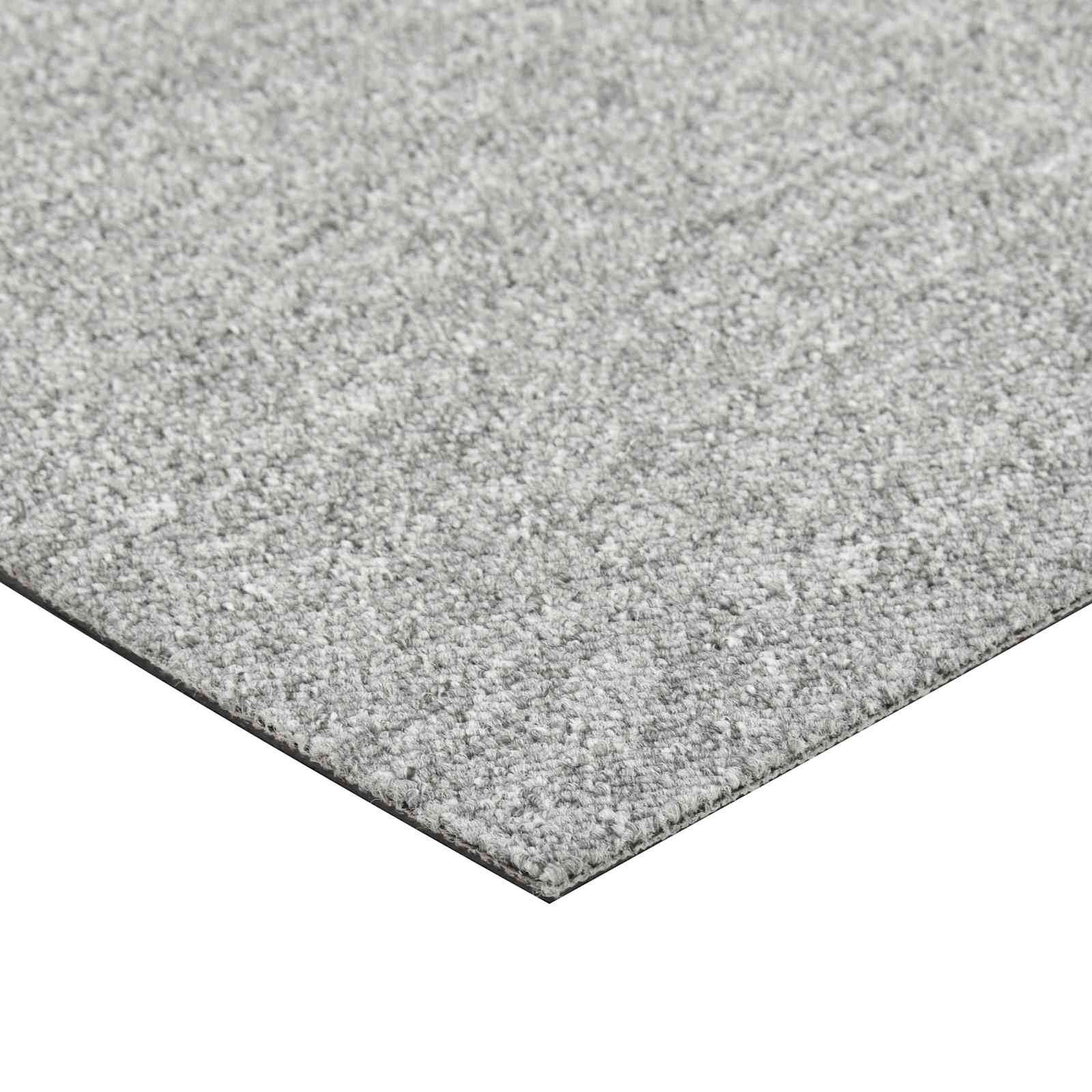 Tappeto 20 pz Grigio Chiaro 50 x 50 cm 100% Polipropilene