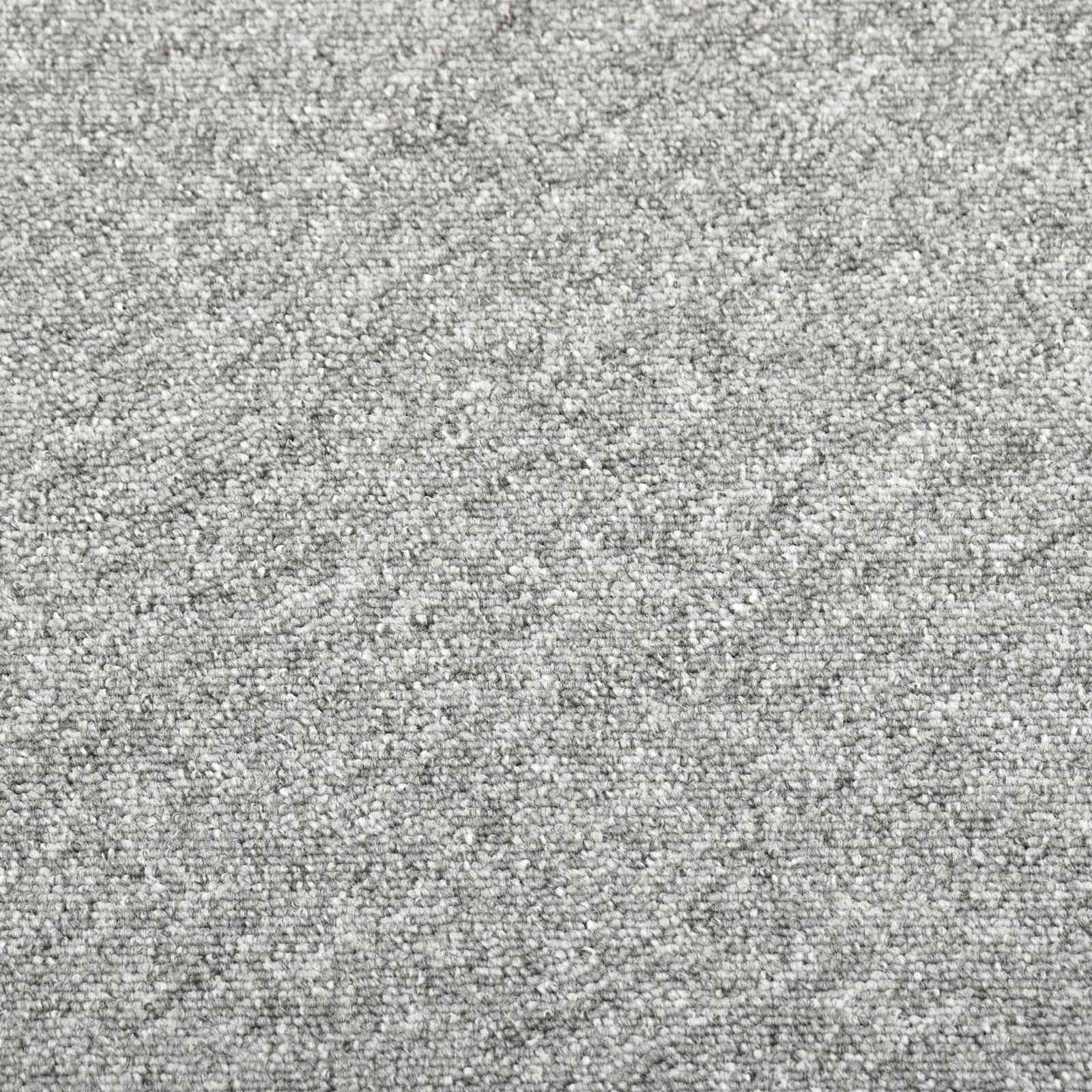 Tappeto 20 pz Grigio Chiaro 50 x 50 cm 100% Polipropilene