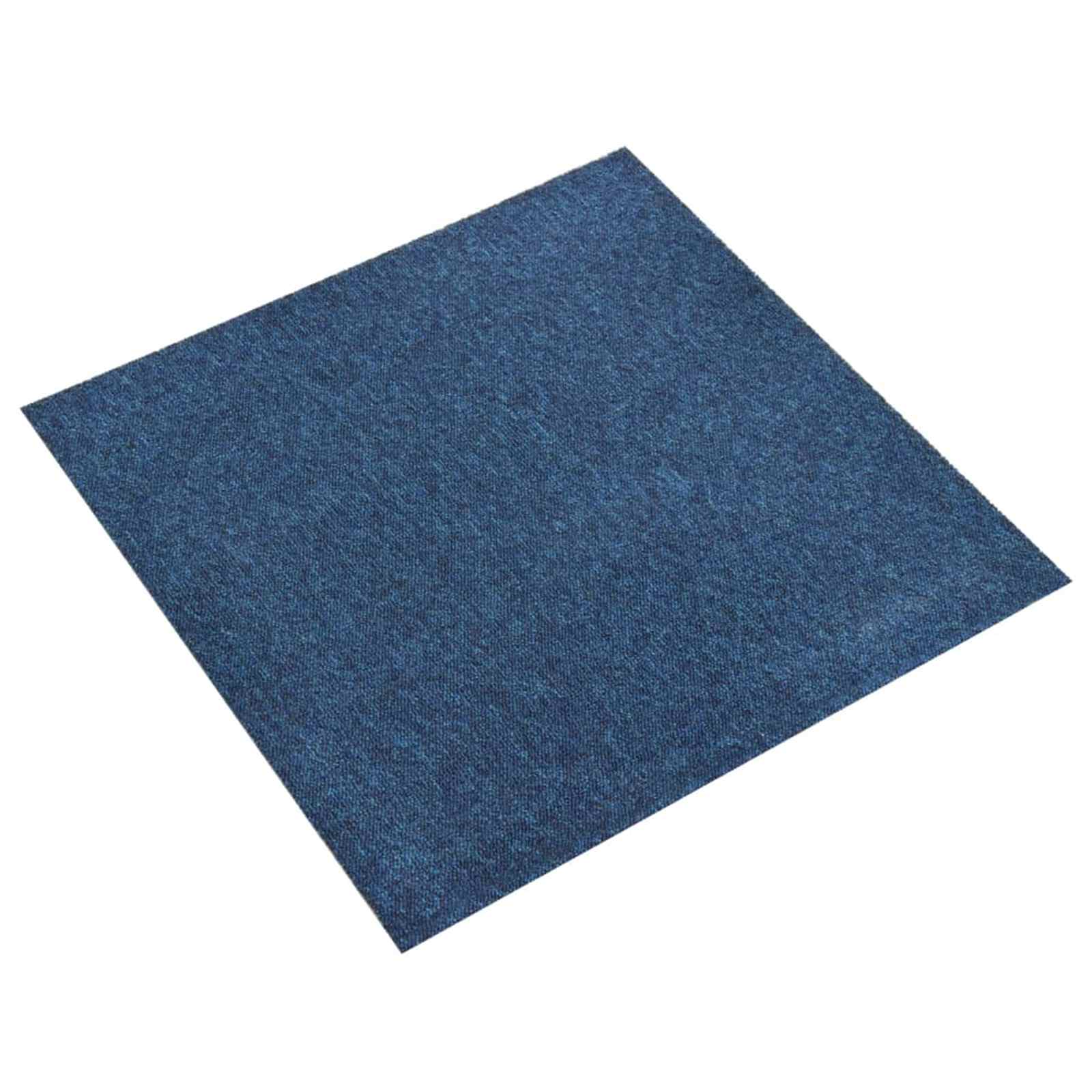 Tappeto 20 pz Blu Scuro 50 x 50 cm 100% Polipropilene