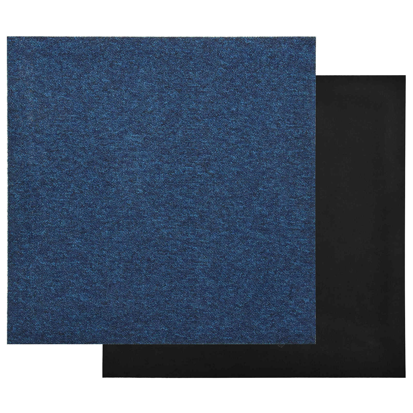Tappeto 20 pz Blu Scuro 50 x 50 cm 100% Polipropilene