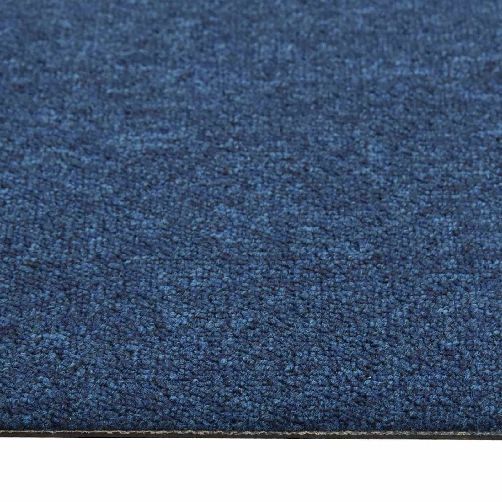 Tappeto 20 pz Blu Scuro 50 x 50 cm 100% Polipropilene