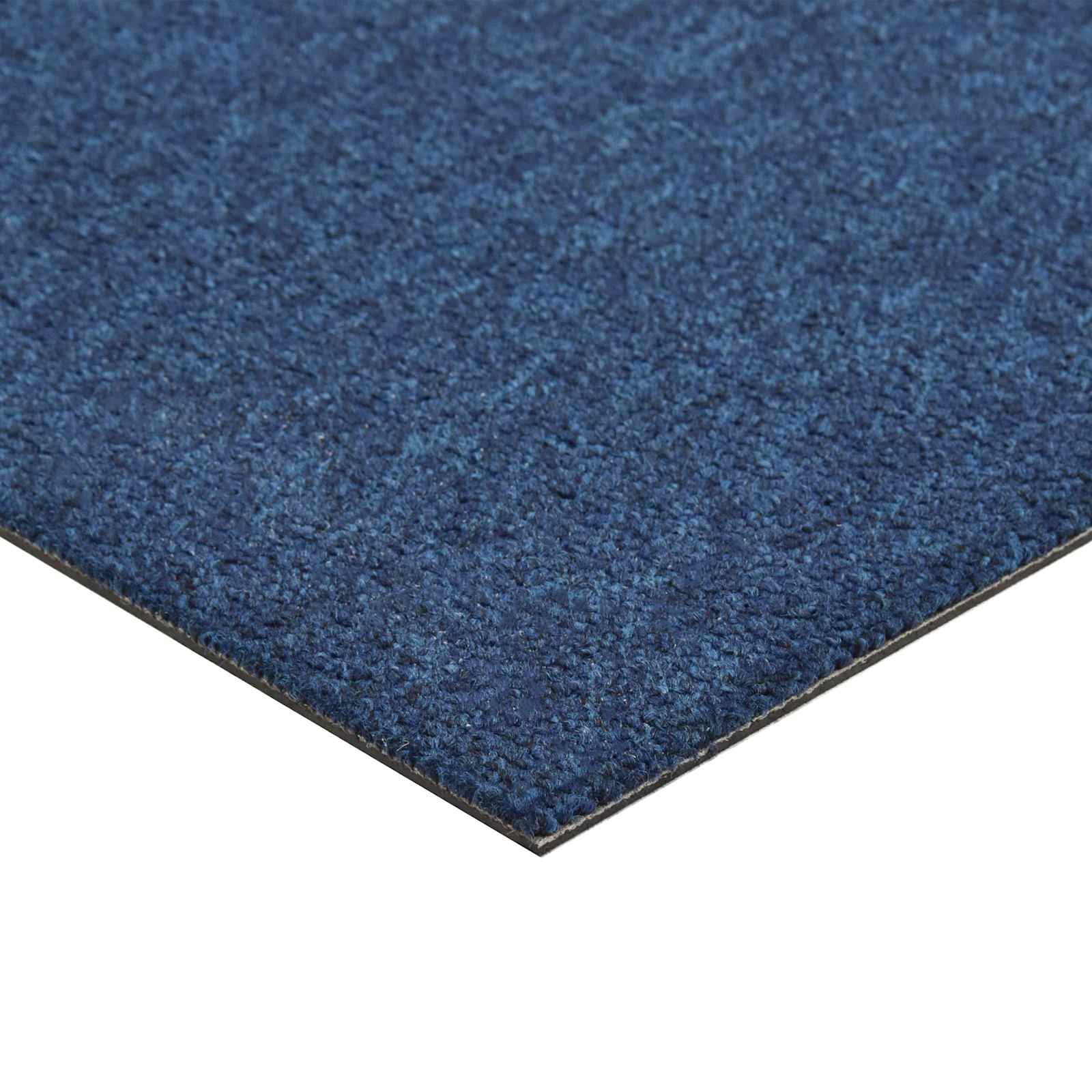 Tappeto 20 pz Blu Scuro 50 x 50 cm 100% Polipropilene