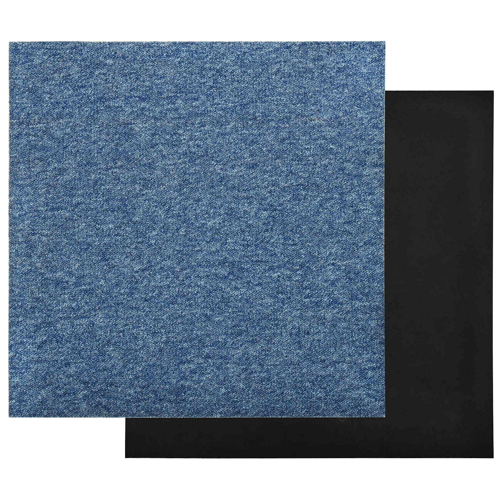 Tappeto 20 pz Blu 50 x 50 cm 100% Polipropilene