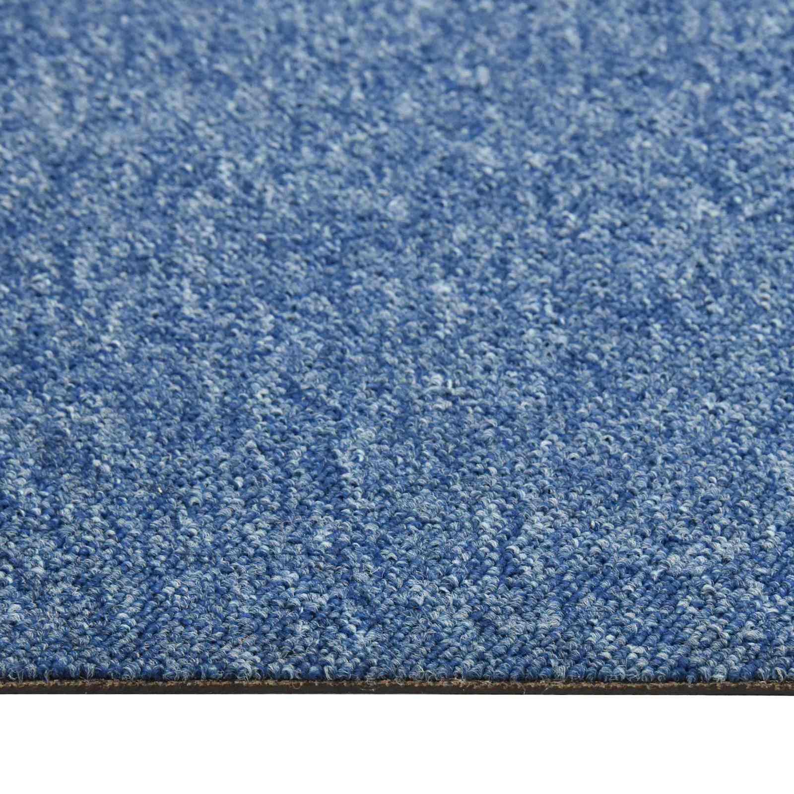 Tappeto 20 pz Blu 50 x 50 cm 100% Polipropilene