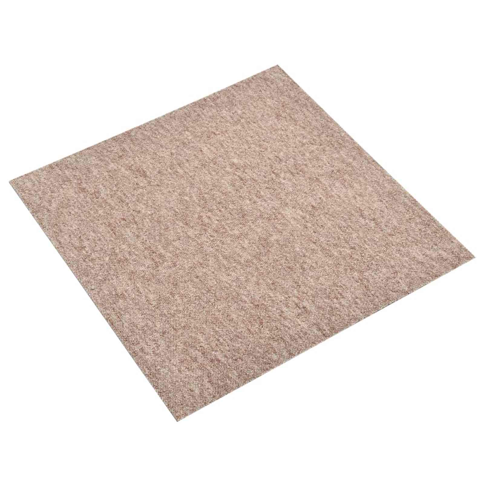 Tappeto 20 pz Beige 50 x 50 cm 100% Polipropilene