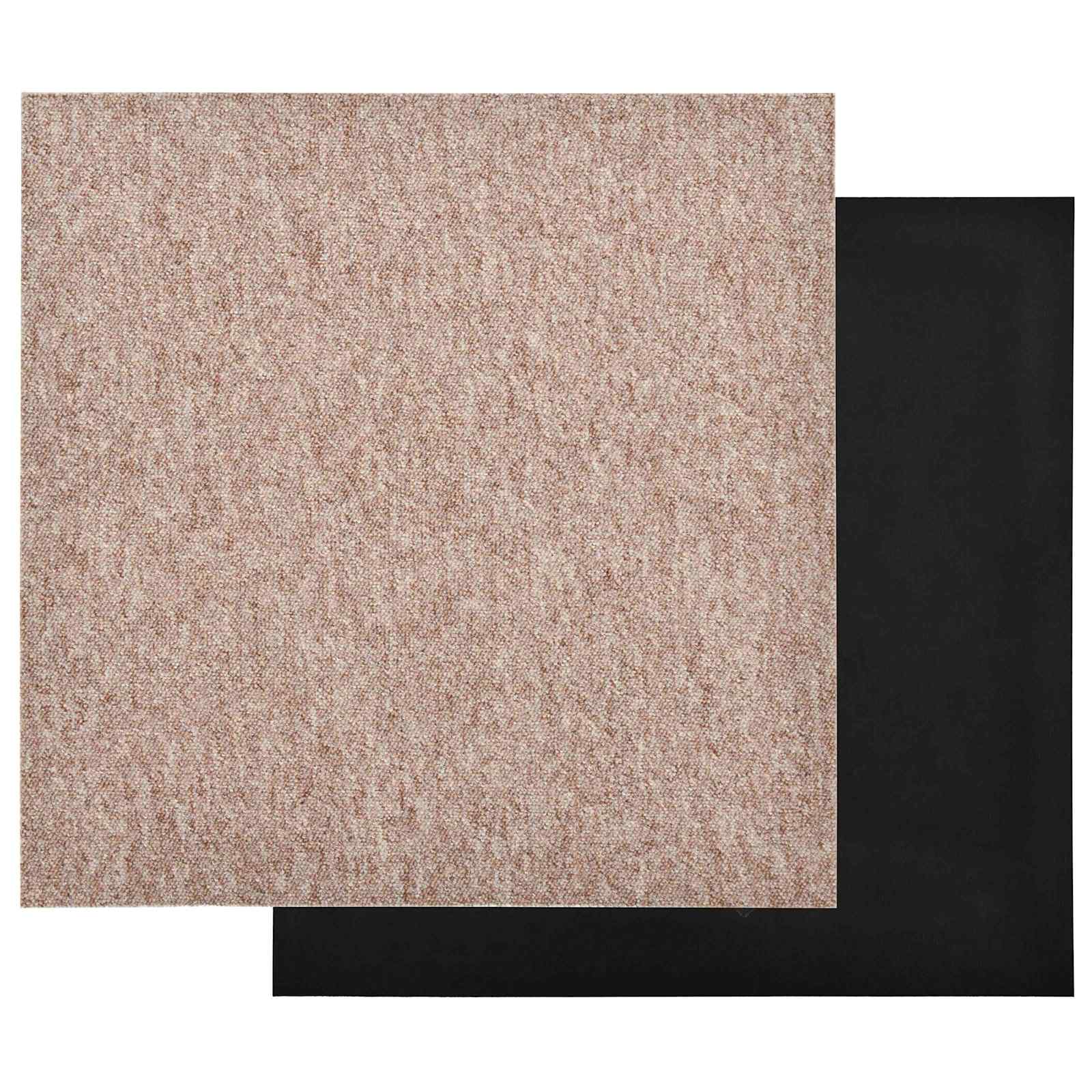 Tappeto 20 pz Beige 50 x 50 cm 100% Polipropilene