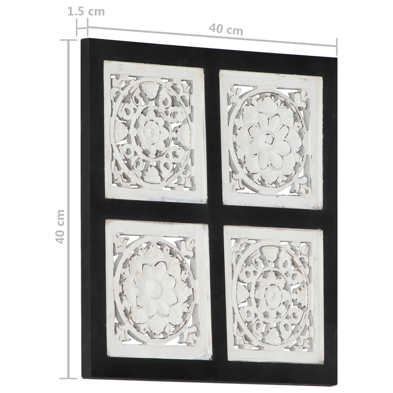 Decorazione artistica 40 x 40 x 1,5 cm Legno ingegnerizzato