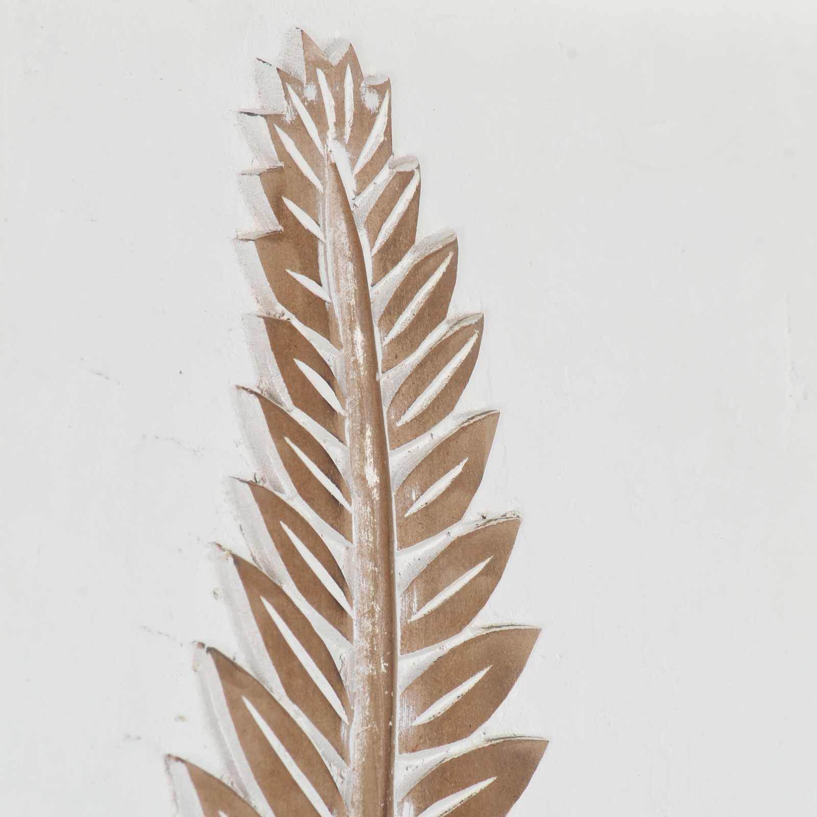 Decorazione artistica 3 pz 40 x 40 x 1,5 cm Marrone e bianco