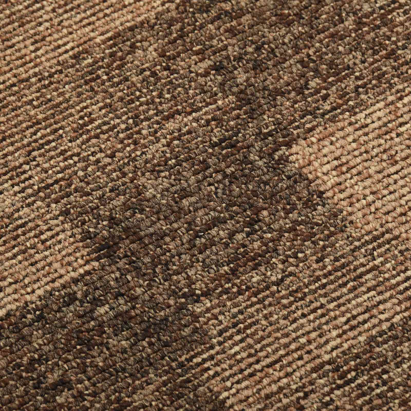 Moquette per pavimenti 20 pz Marrone 50 x 50 cm PP Pelo basso