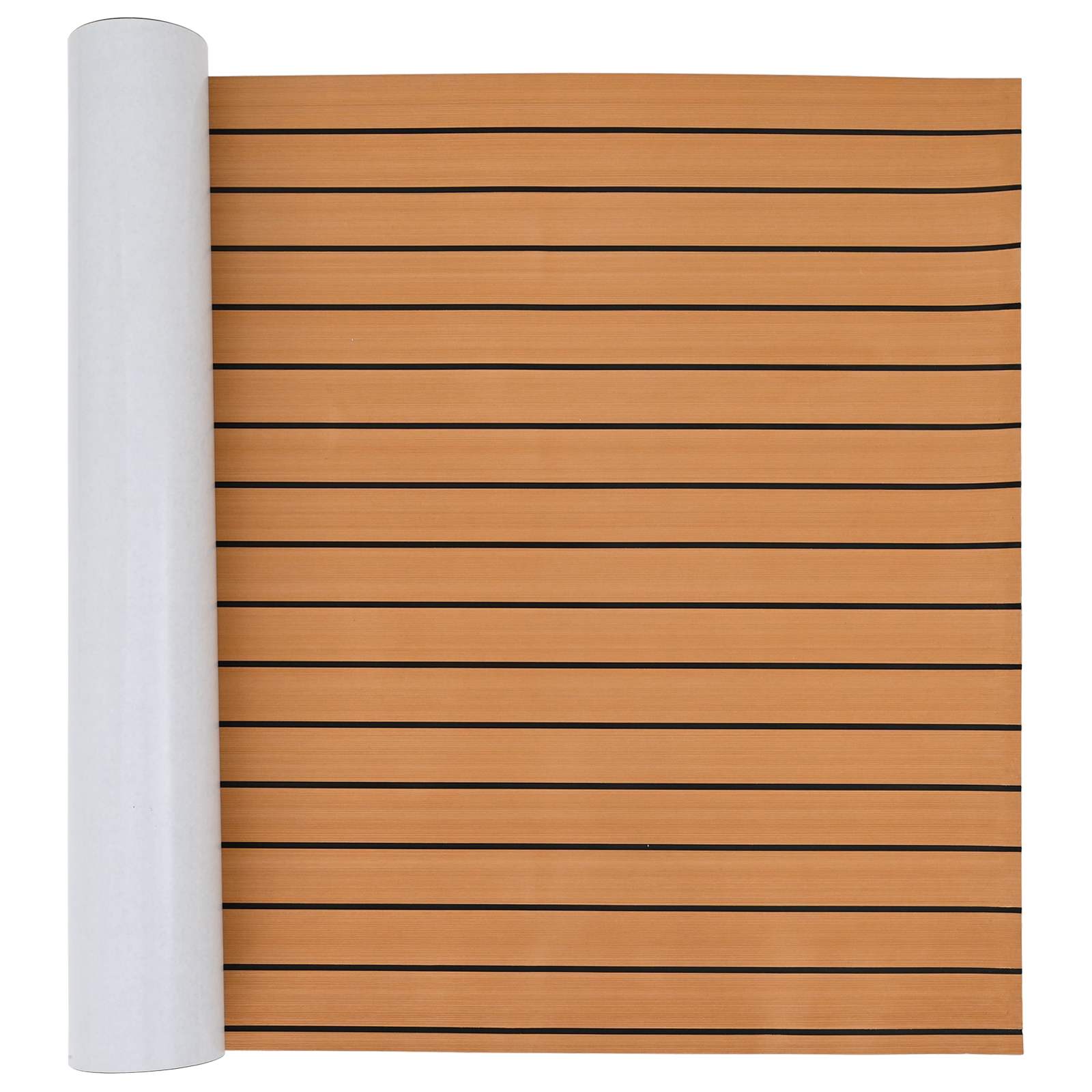 Tappetino per Barche Marrone e Nero 240 x 90 cm EVA