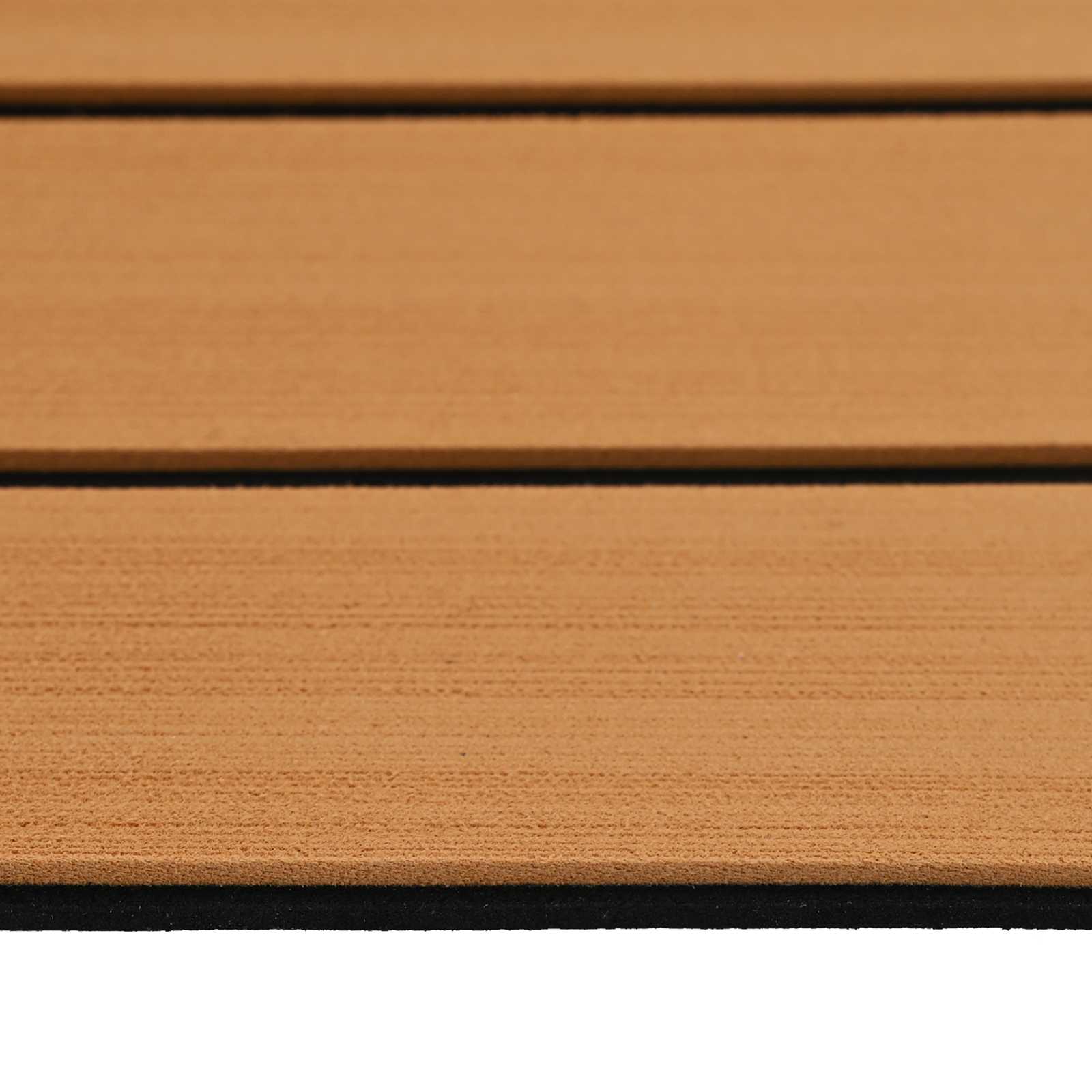Tappetino per Barche Marrone e Nero 240 x 90 cm EVA