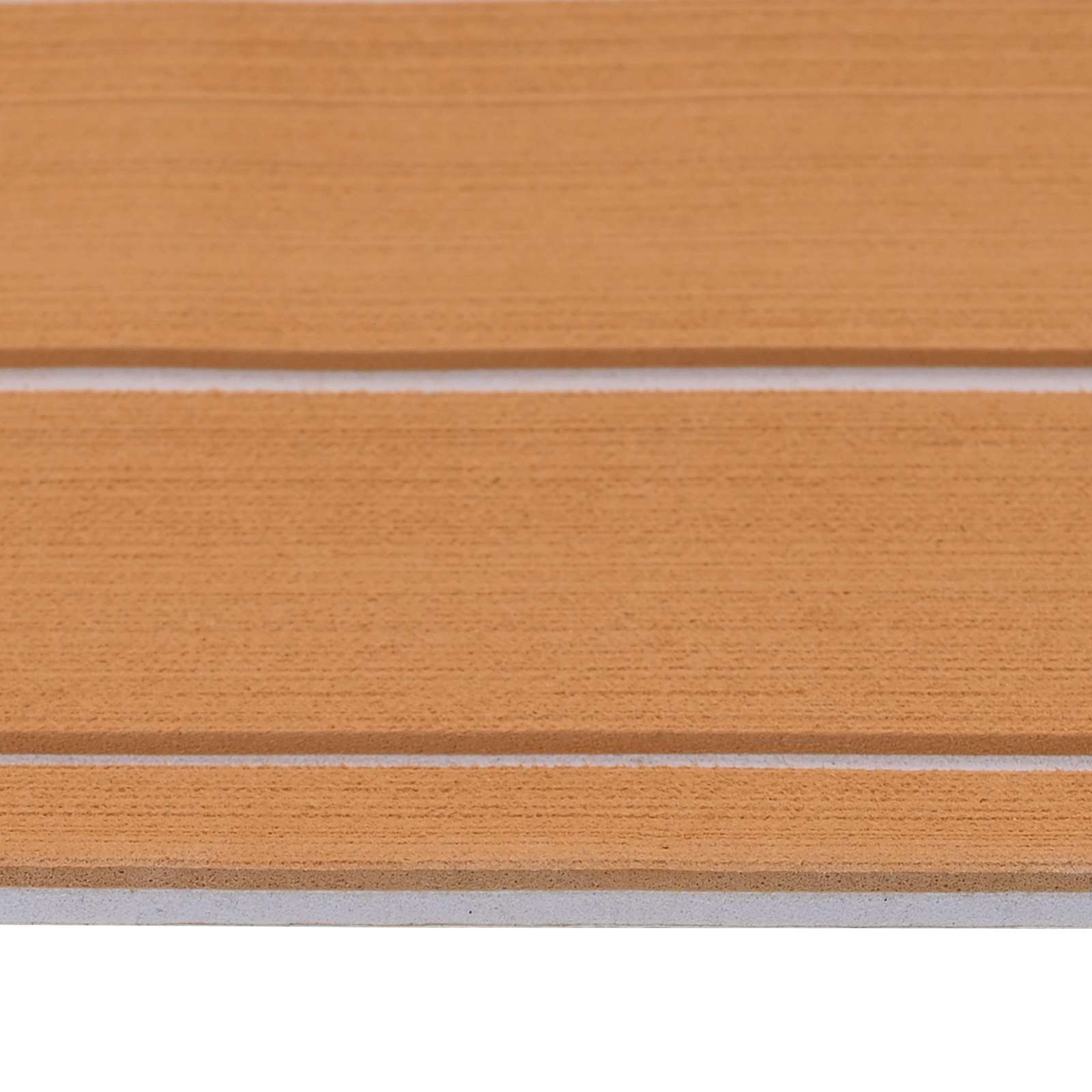 Tappetino per Barche Rigato Marrone e bianco 240 x 60 cm EVA
