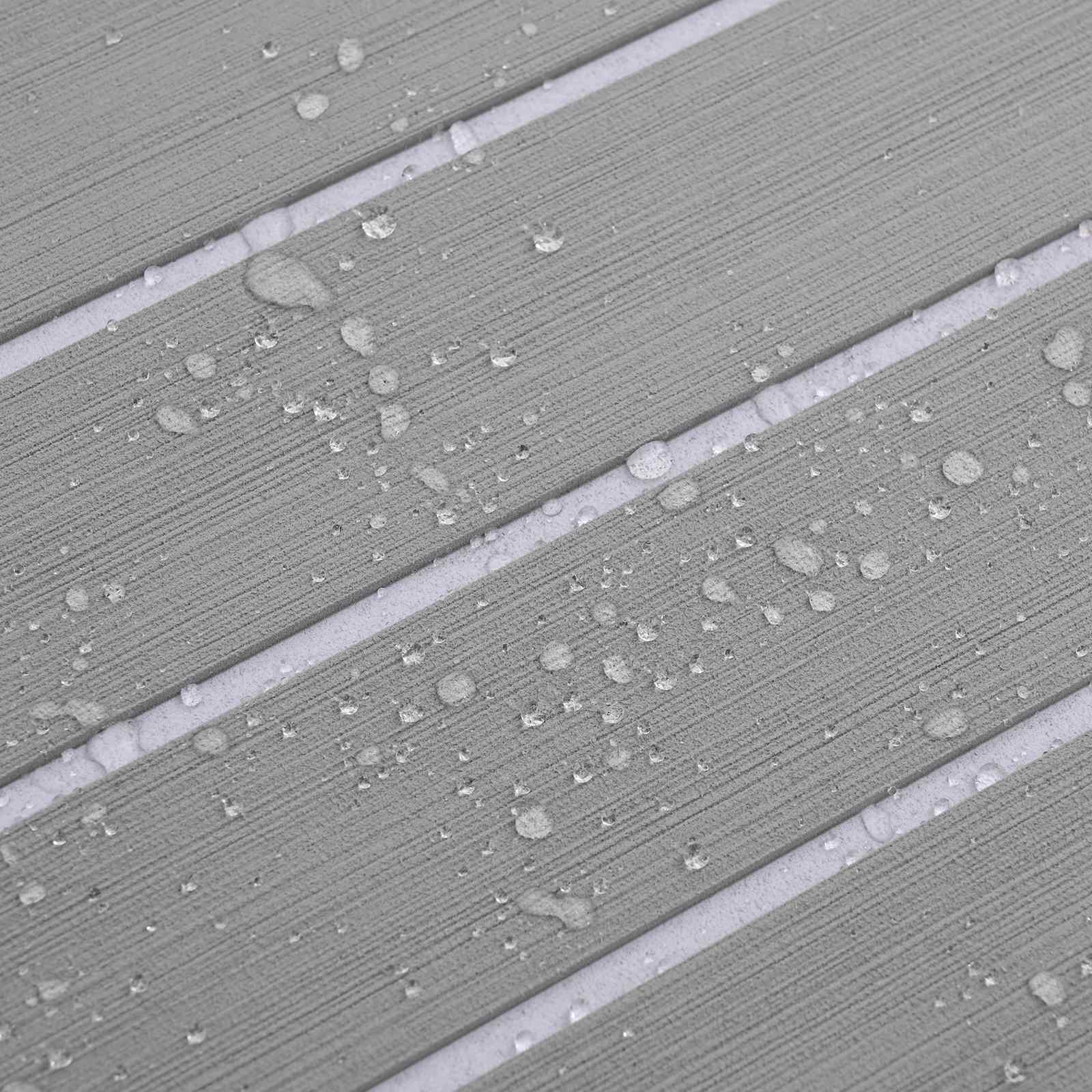 Tappetino per Barche Grigio chiaro e bianco 240 x 60 cm EVA