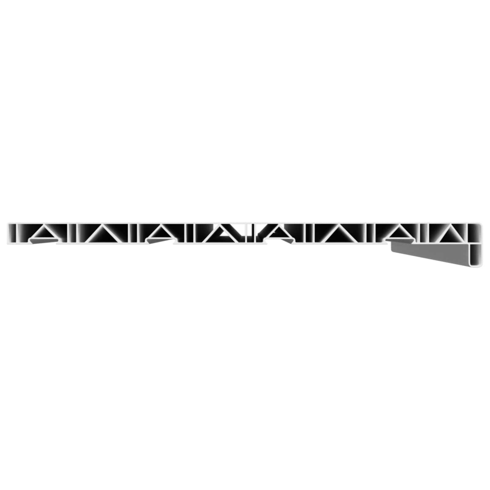 Soglia della Finestra Bianco 100 x 40 x 4,5 cm PVC