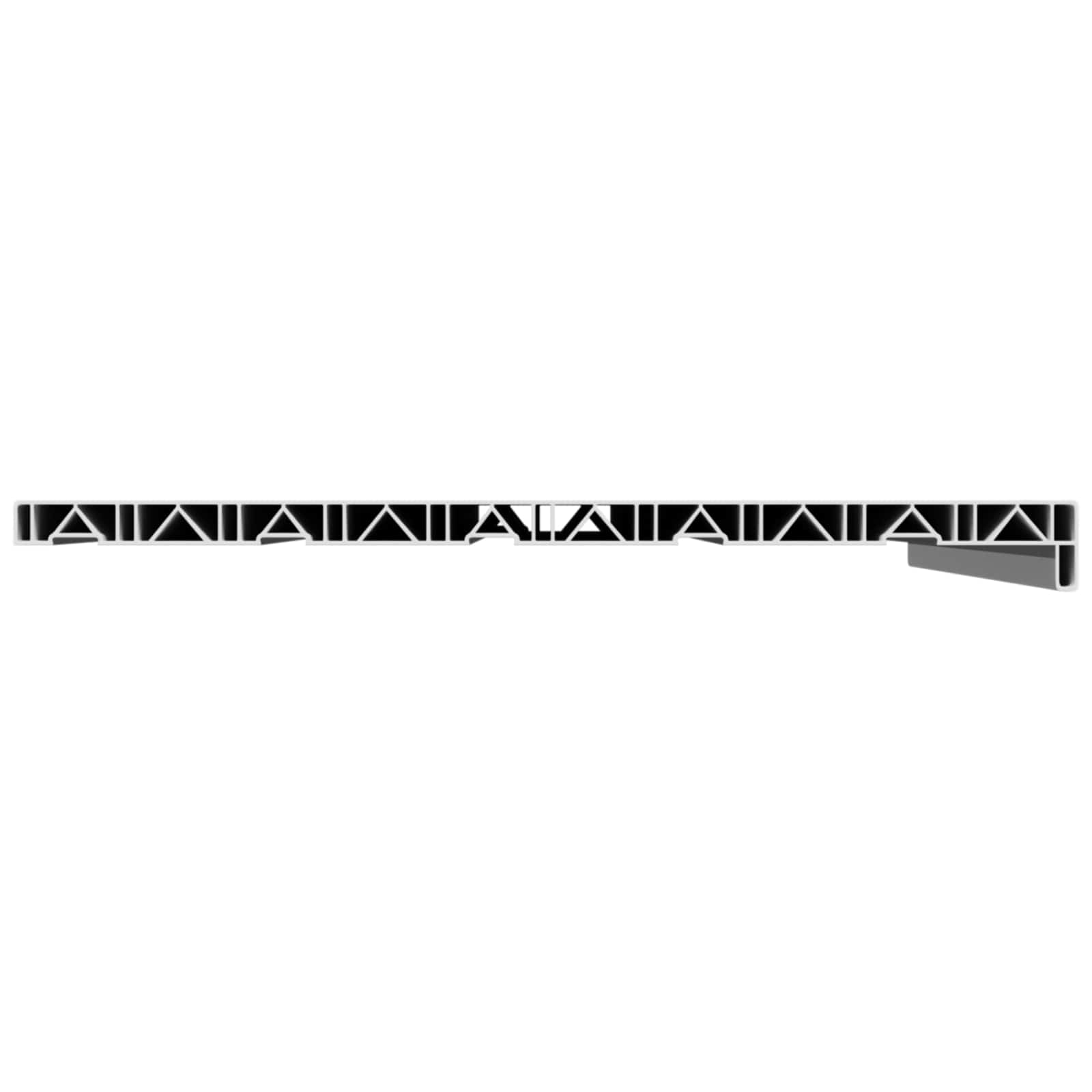 Soglia della Finestra Bianco 100 x 50 x 4,5 cm PVC