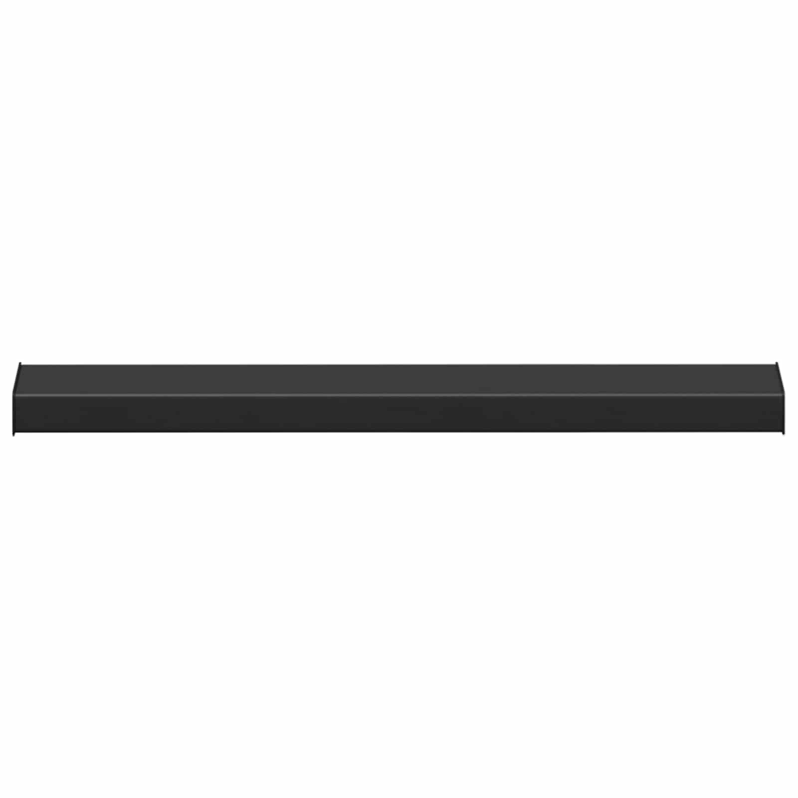 Soglia della Finestra Nero con Venature del Legno PVC