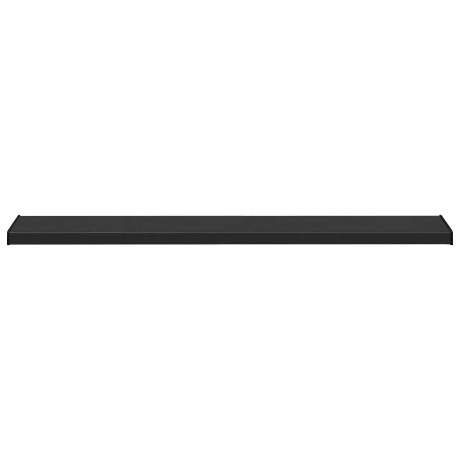 Soglia della Finestra Nero con Venature del Legno PVC