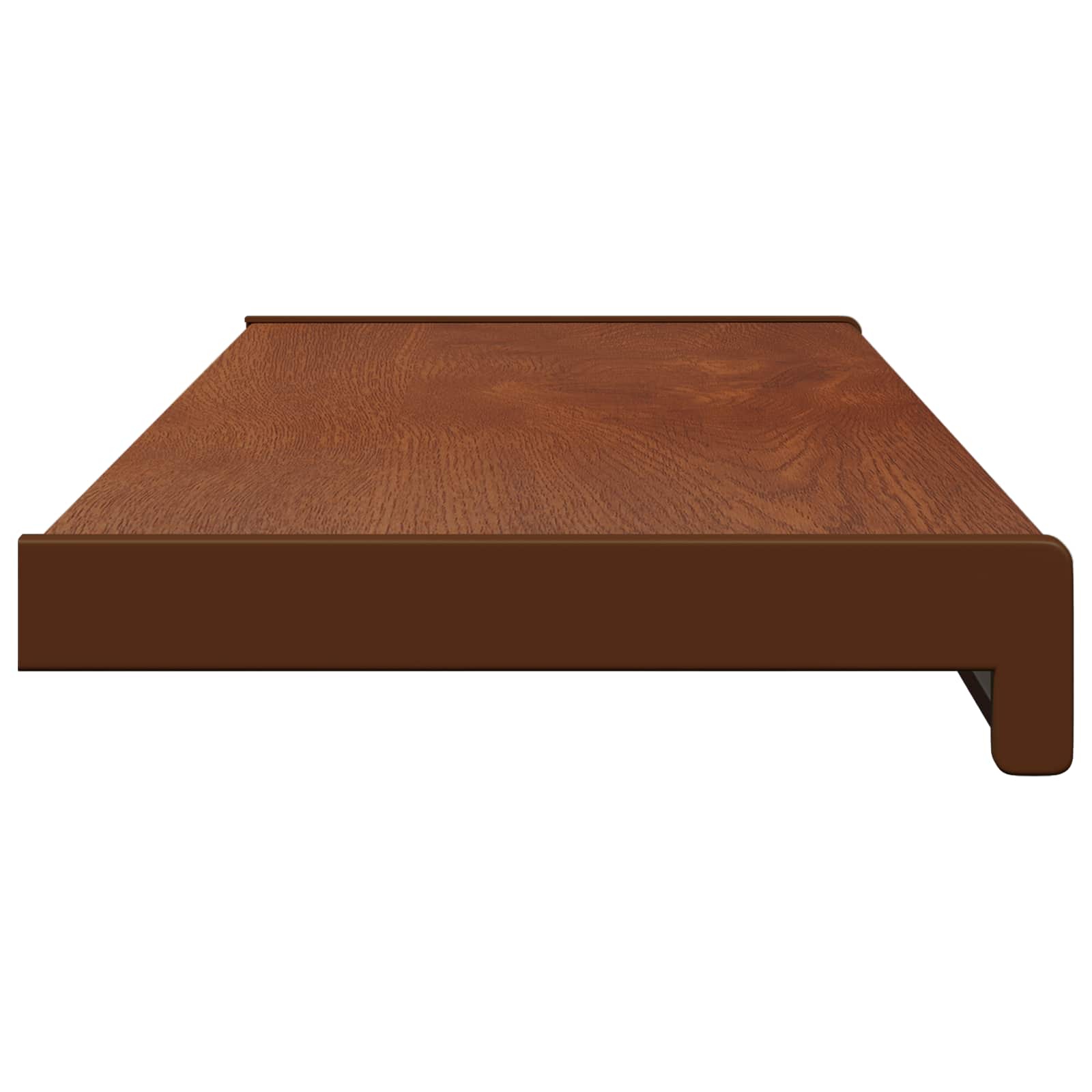 Soglia della Finestra Legno Marrone 60 x 20 x 4,5 cm PVC