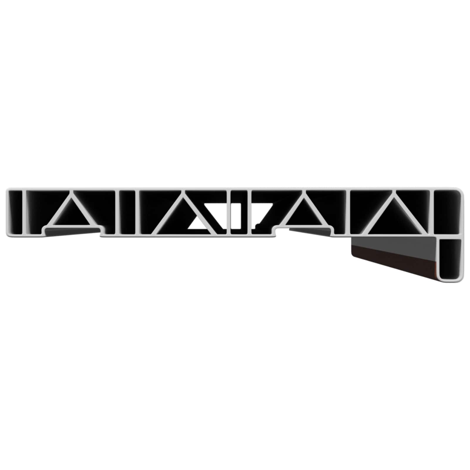 Soglia della Finestra Legno Marrone 80 x 20 x 4,5 cm PVC