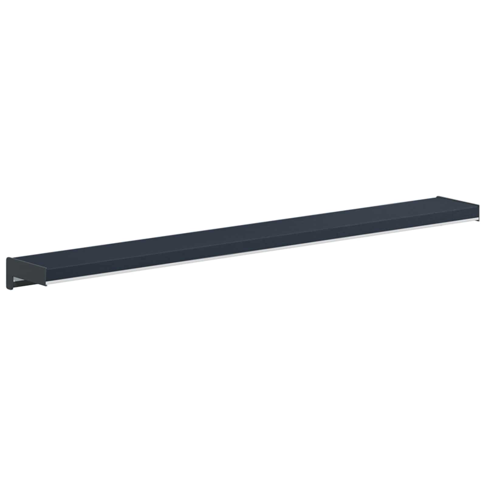 Soglia della Finestra Antracite con Venature del Legno PVC