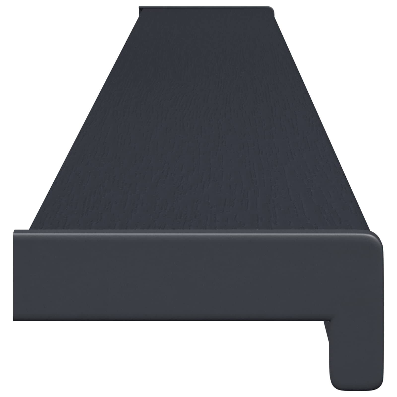 Soglia della Finestra Antracite con Venature del Legno PVC