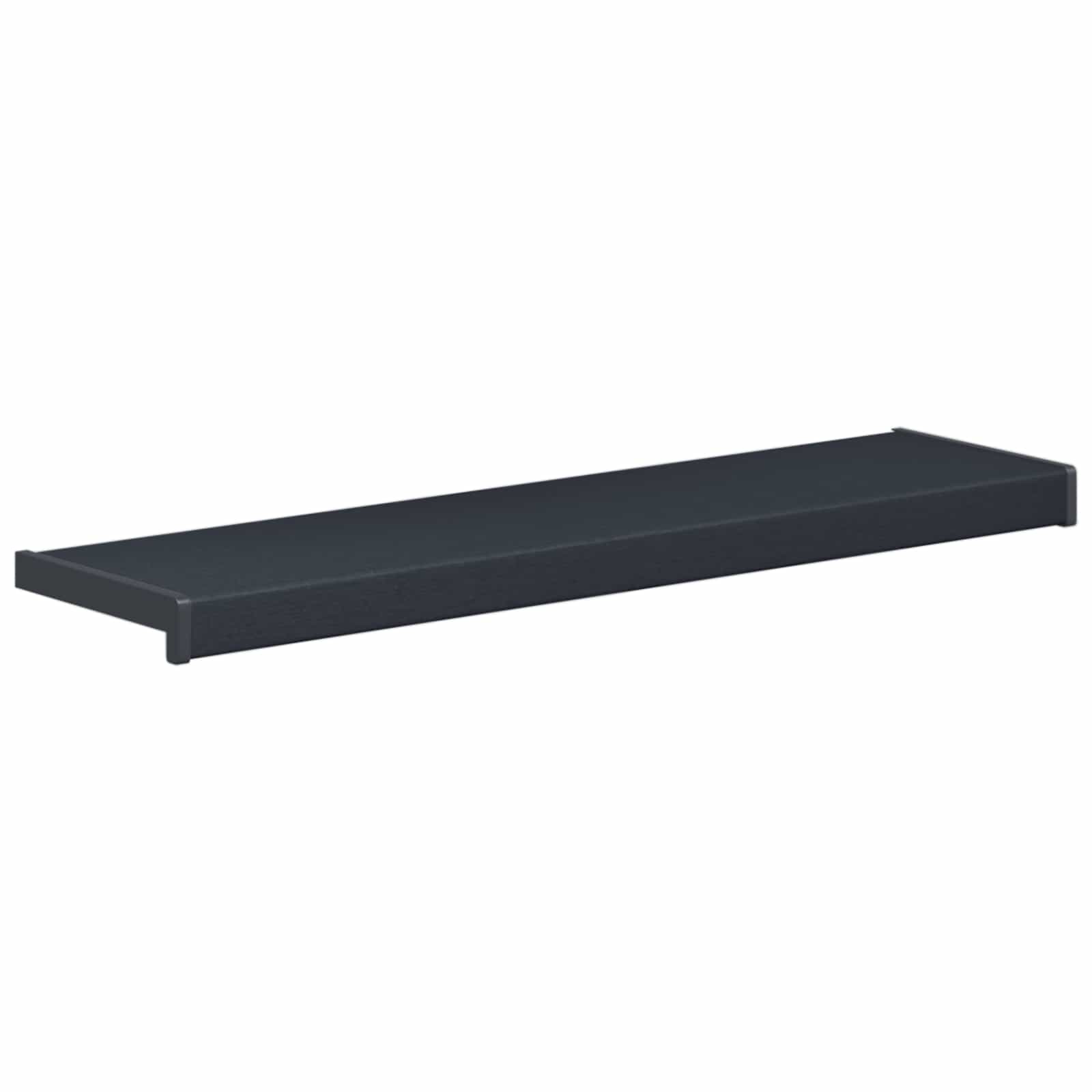 Soglia della Finestra Antracite con Venature del Legno PVC