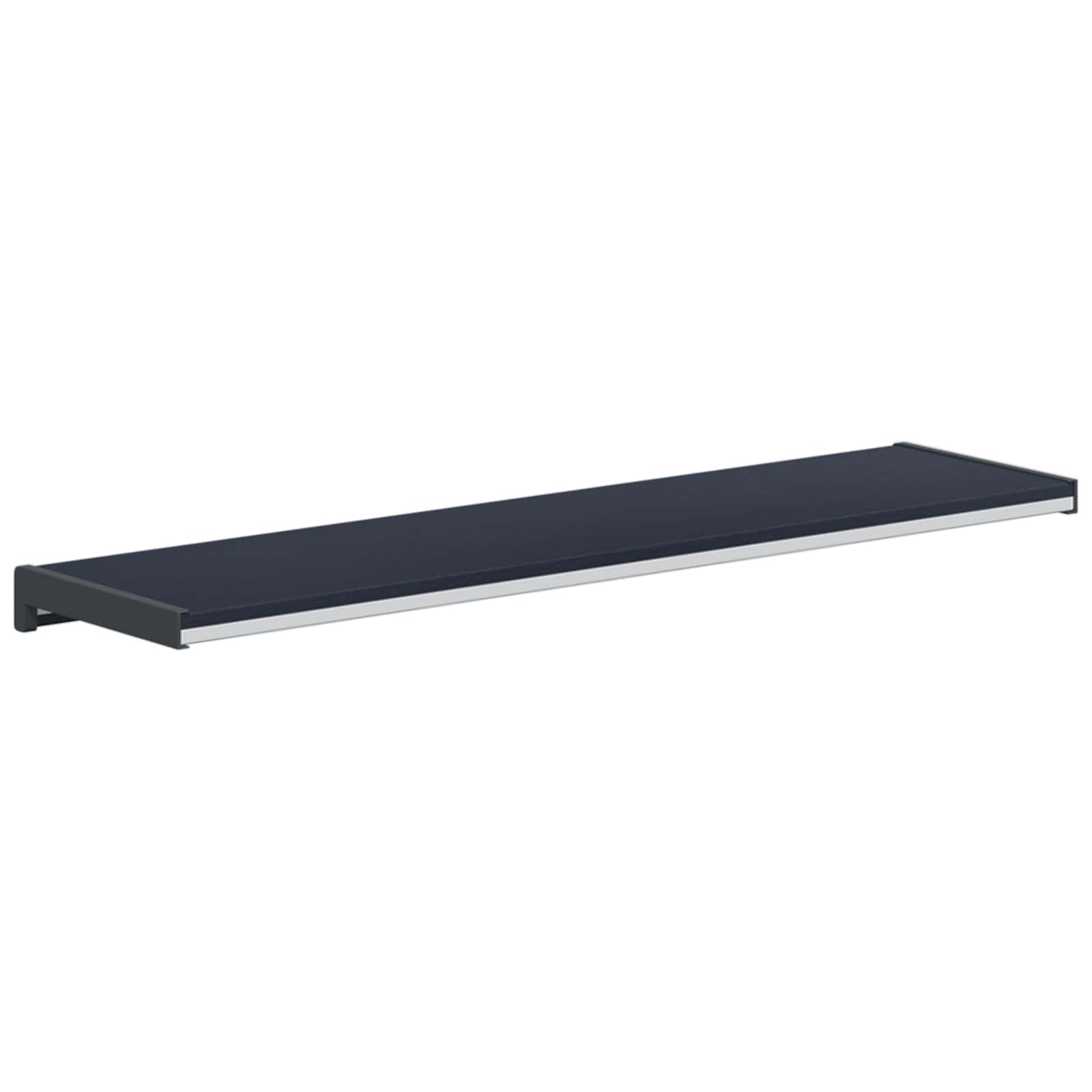 Soglia della Finestra Antracite con Venature del Legno PVC