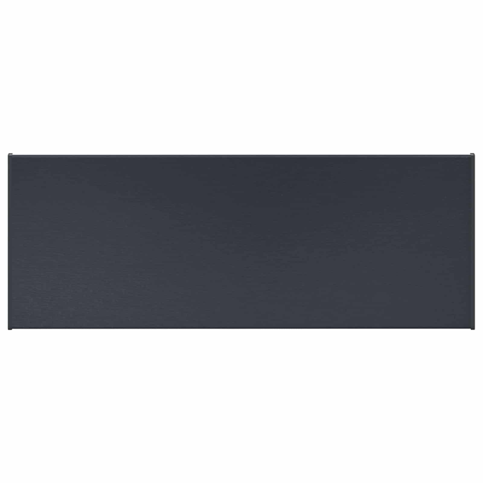 Soglia della Finestra Antracite con Venature del Legno PVC