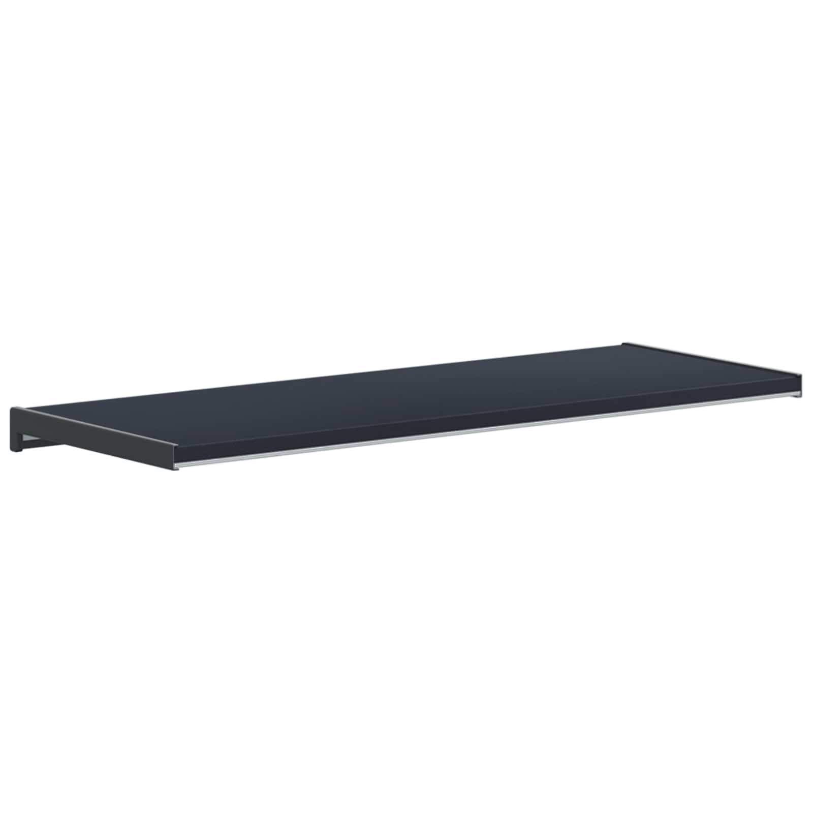 Soglia della Finestra Antracite con Venature del Legno PVC