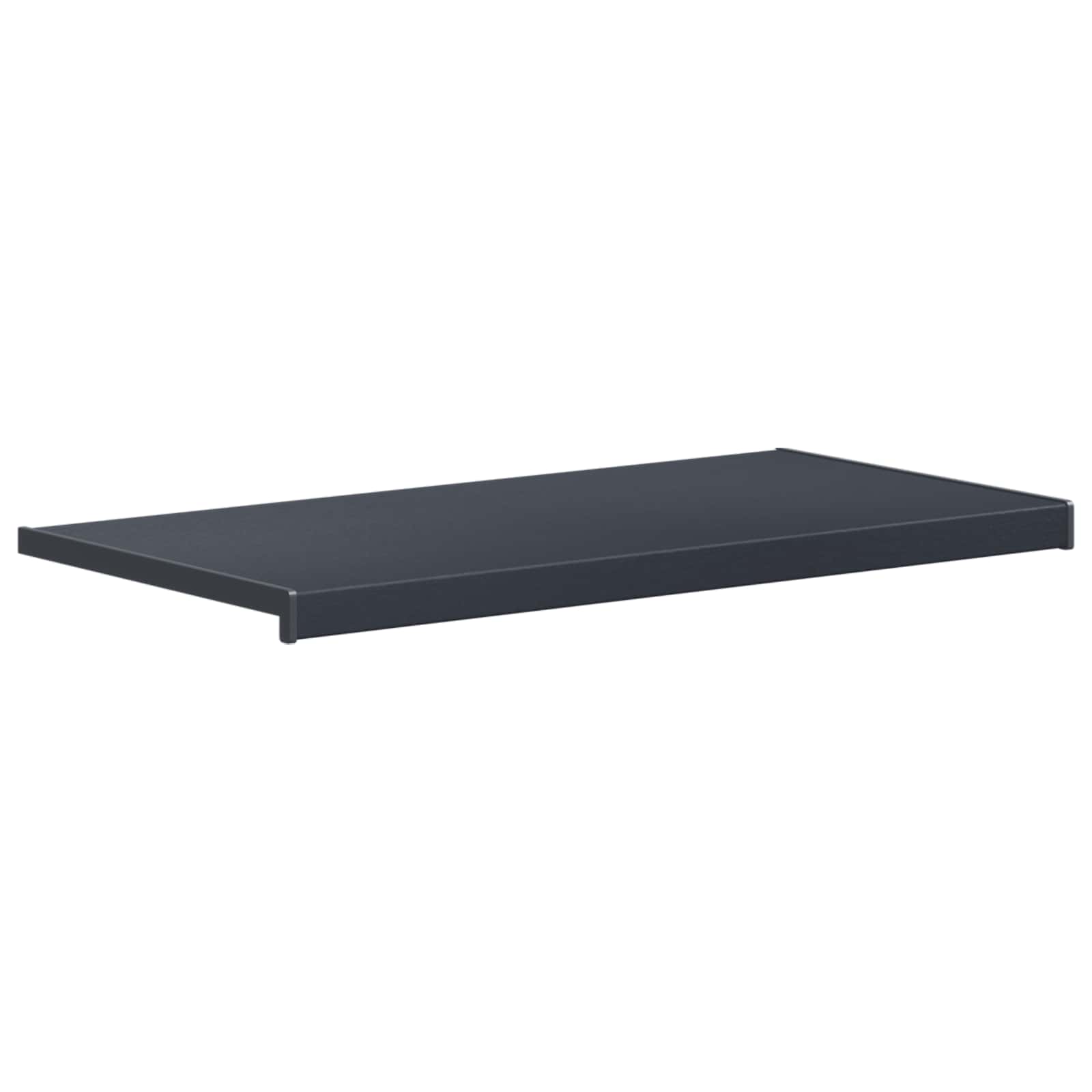 Soglia della Finestra Antracite con Venature del Legno PVC