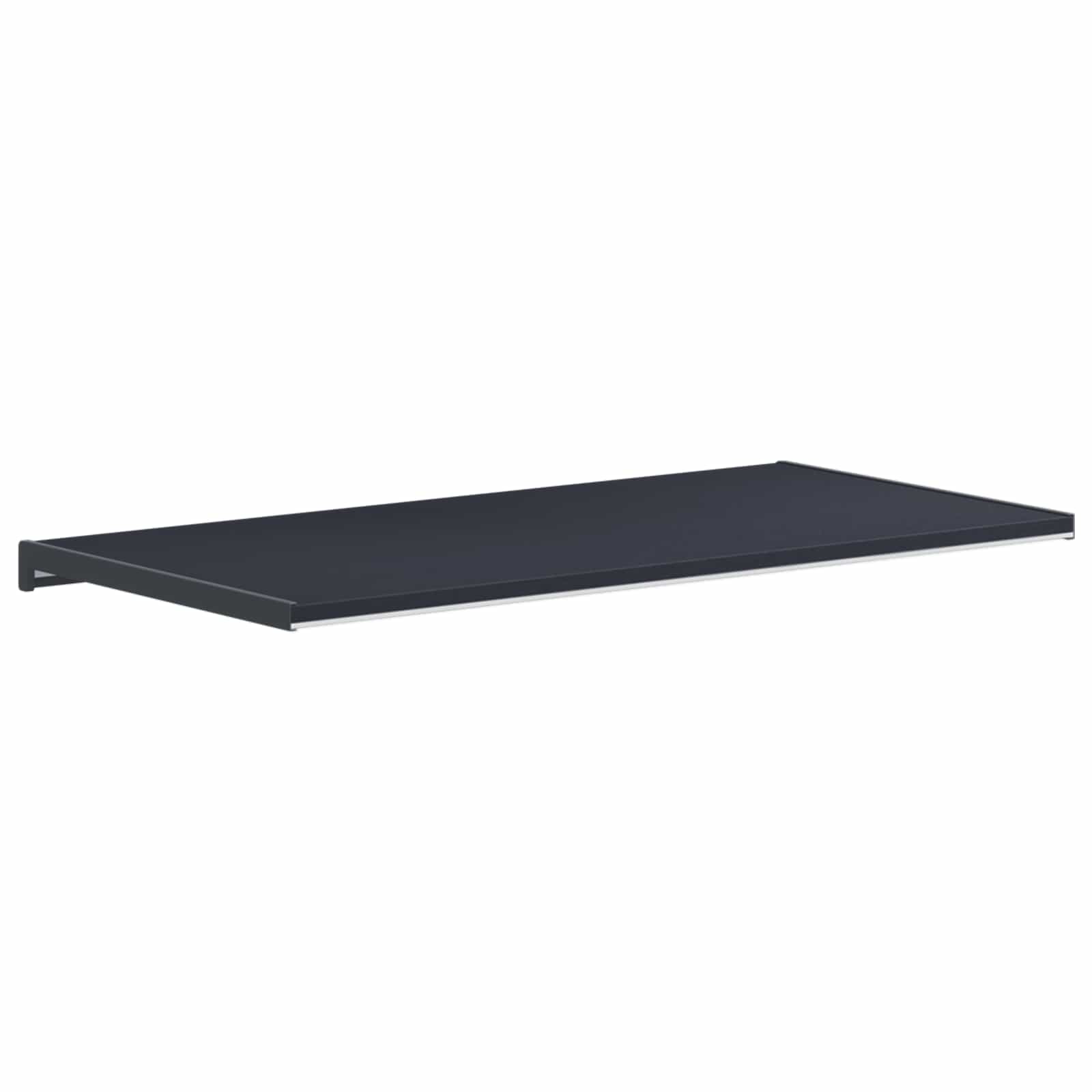 Soglia della Finestra Antracite con Venature del Legno PVC