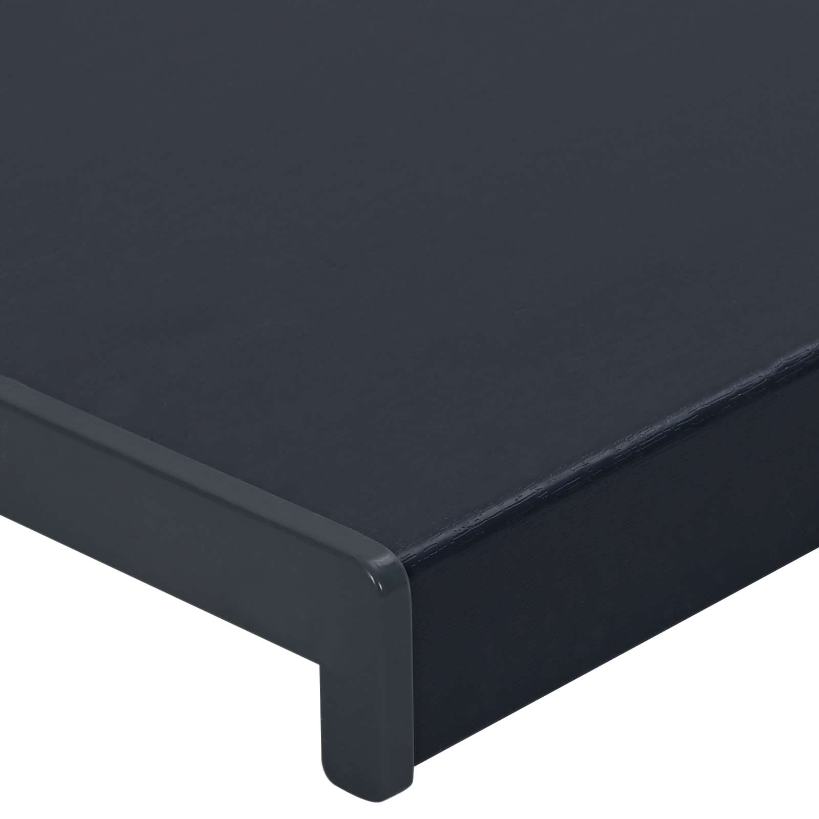 Soglia della Finestra Antracite con Venature del Legno PVC