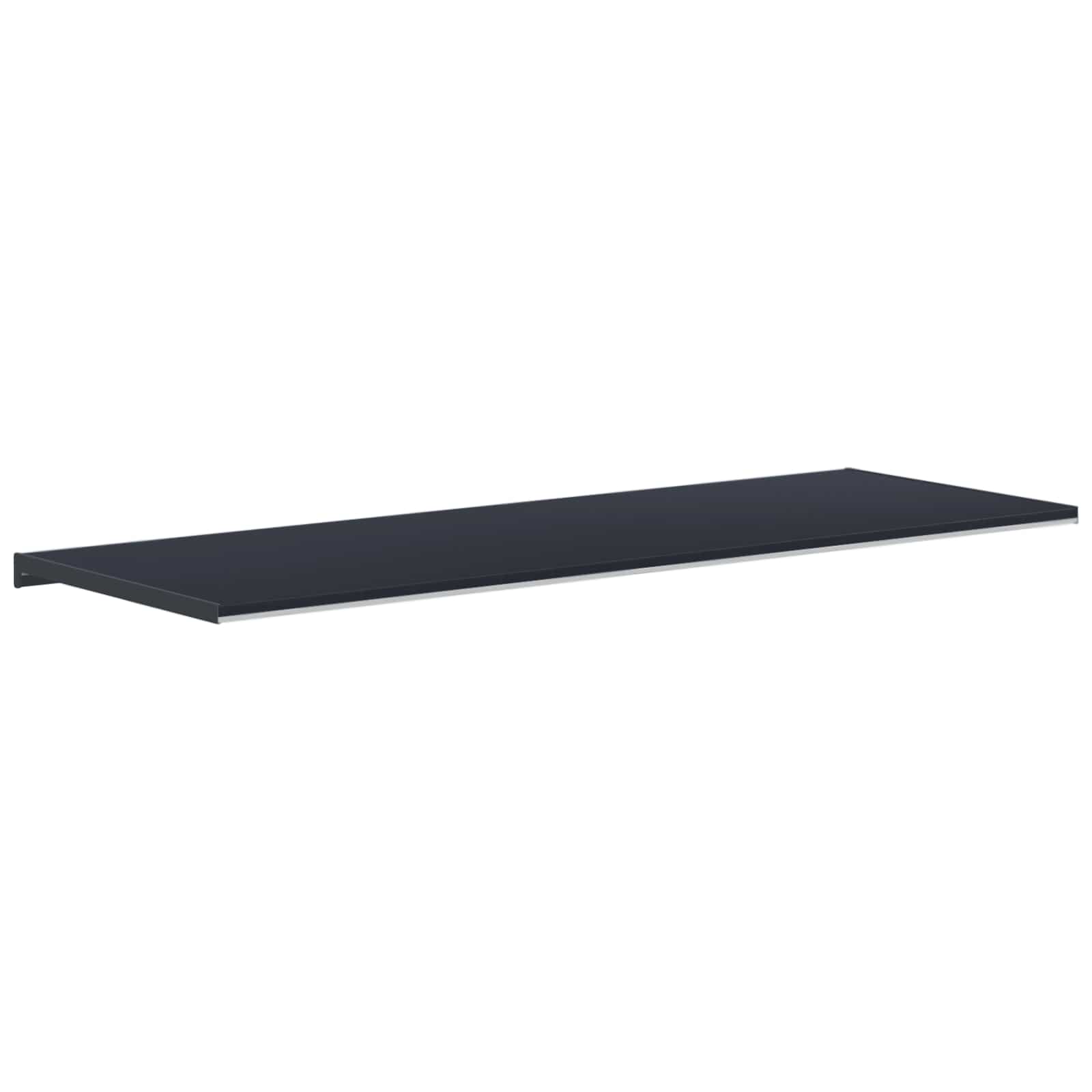 Soglia della Finestra Antracite con Venature del Legno PVC
