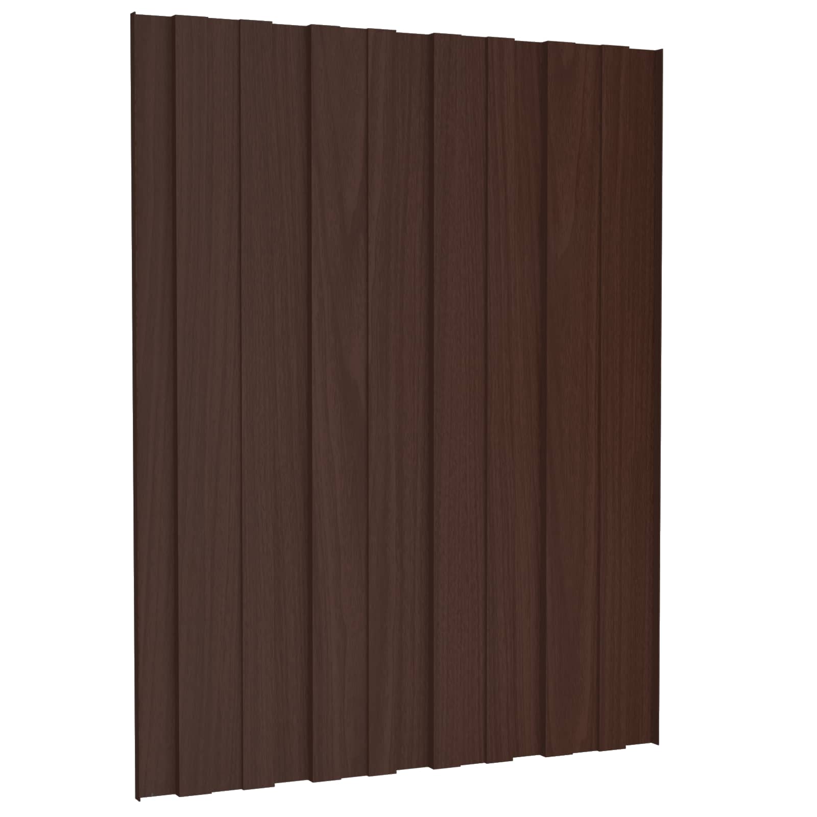 Pannello per tetto 12 pz Marrone 60 x 45 cm Acciaio zincato