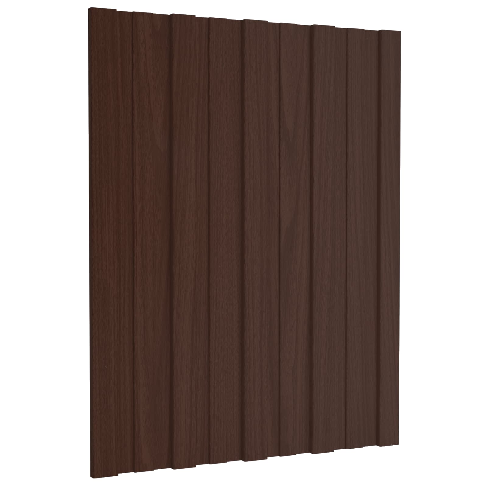 Pannello per tetto 36 pz Marrone 60 x 45 cm Acciaio zincato