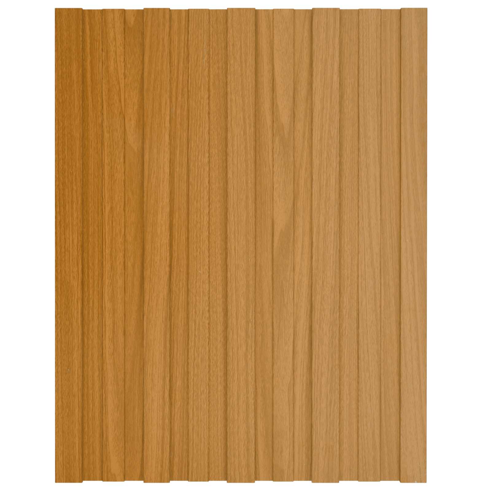Pannello per tetto 12 pz Naturale 60 x 45 cm Acciaio zincato