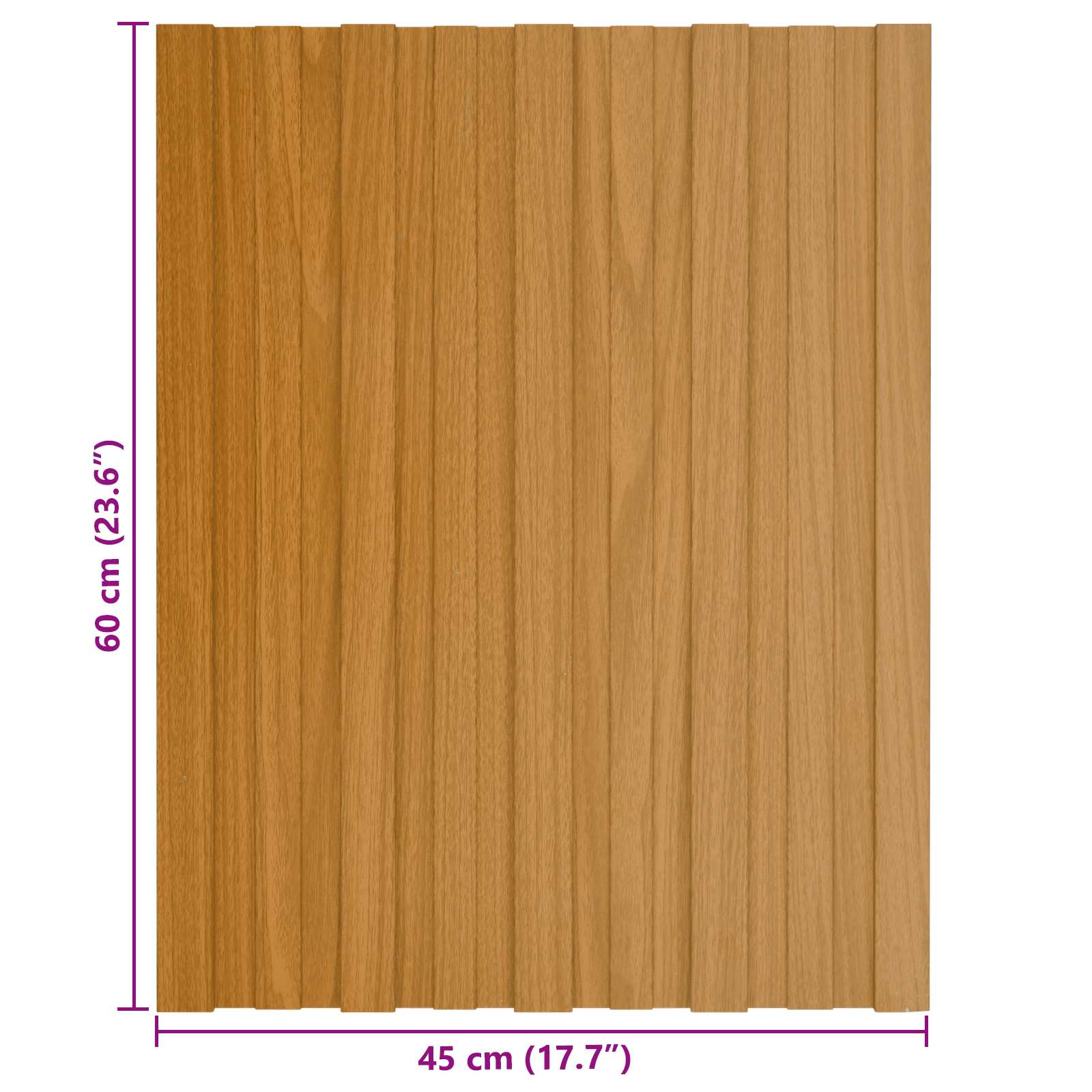 Pannello per tetto 12 pz Naturale 60 x 45 cm Acciaio zincato