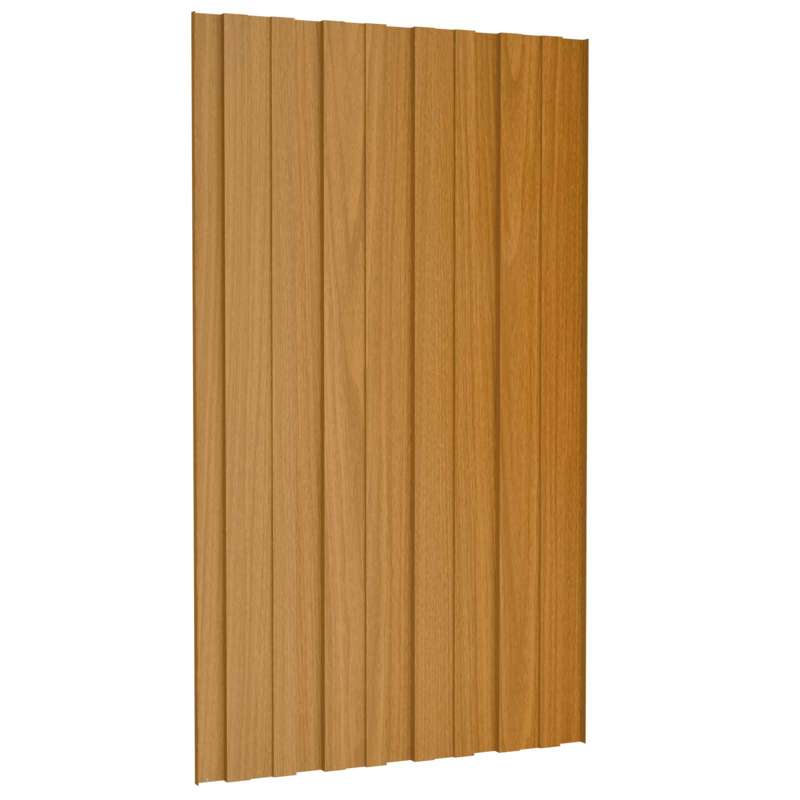 Pannello per tetto 36 pz Naturale 80 x 45 cm Acciaio zincato