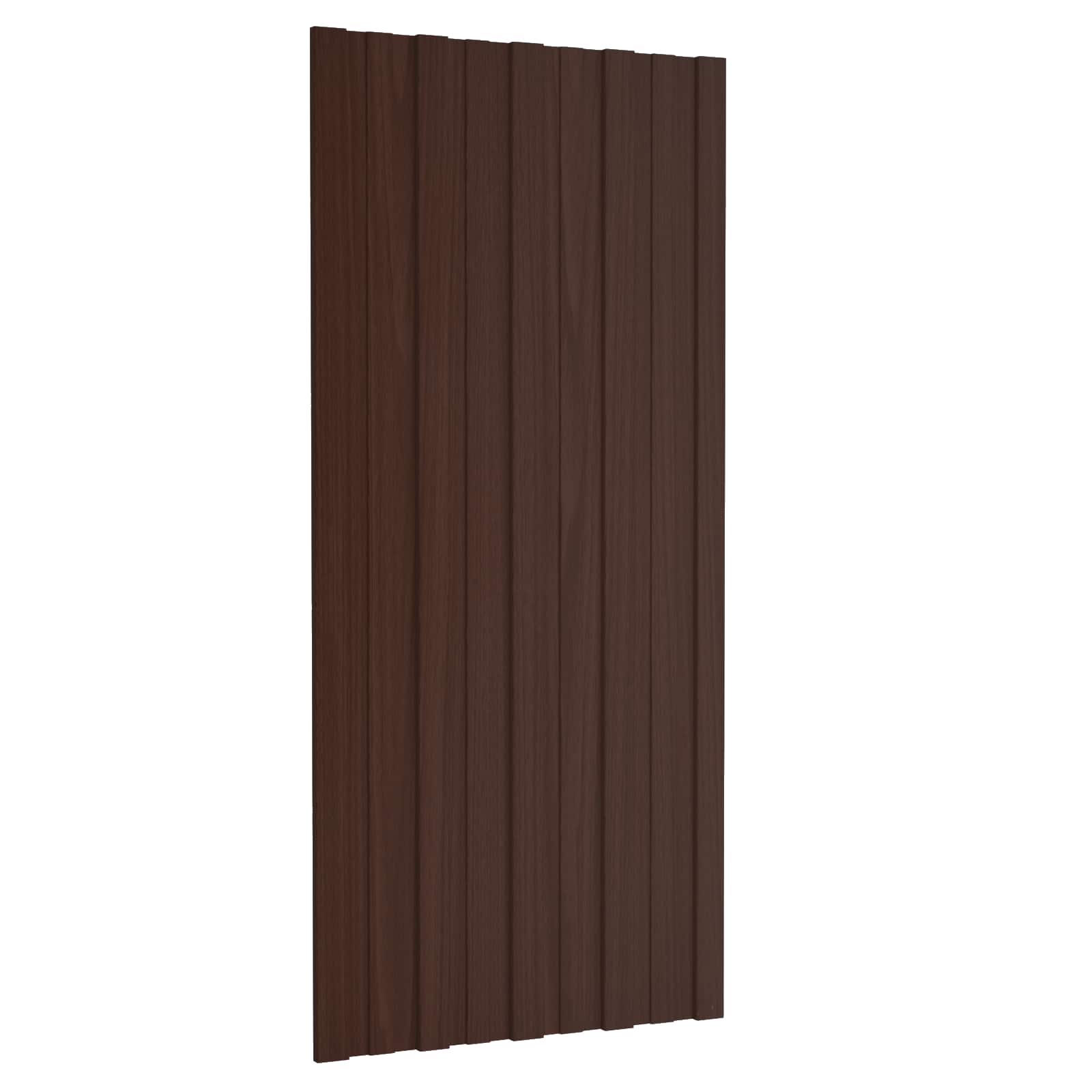 Pannello per tetto 36 pz Marrone 100 x 45 cm Acciaio zincato
