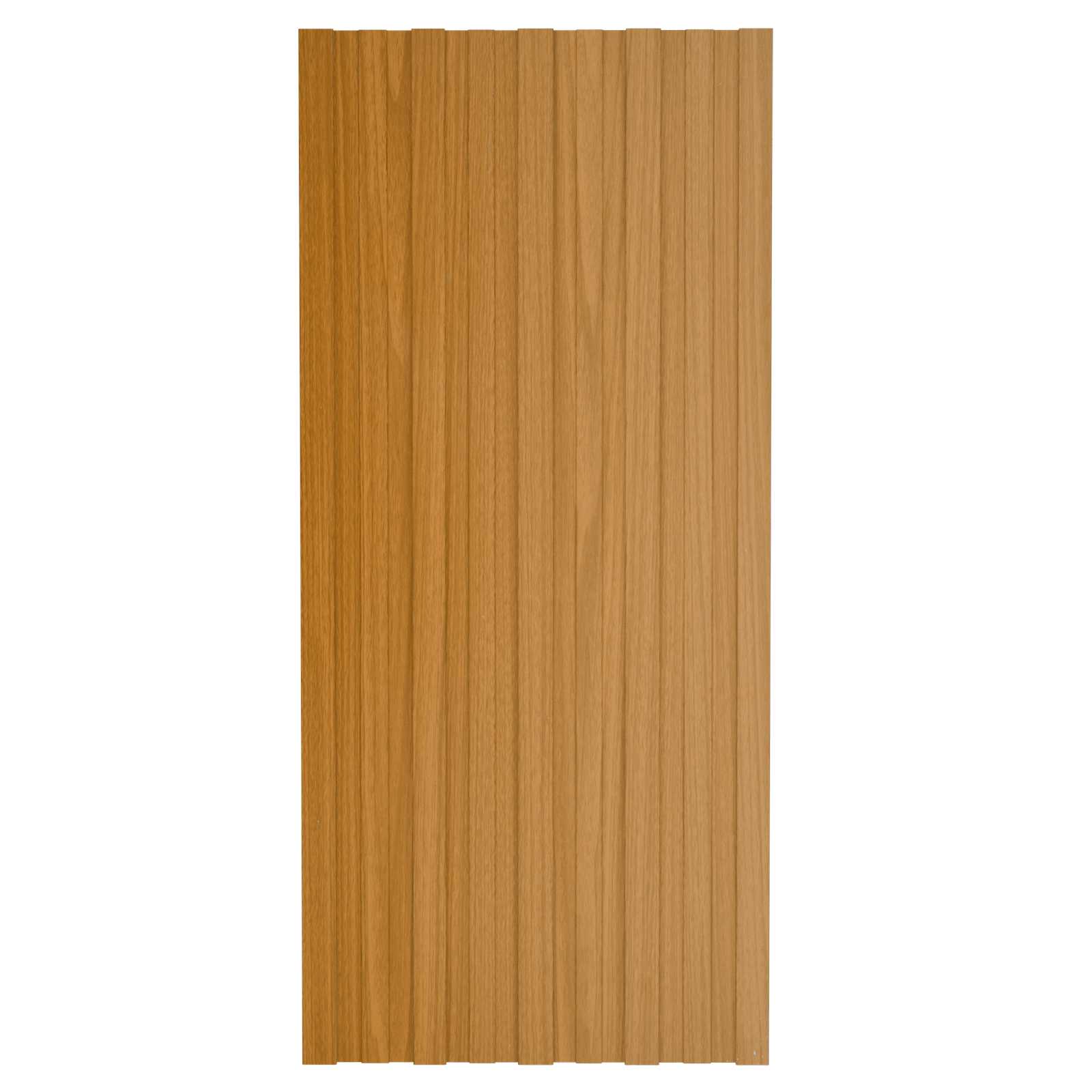 Pannello per tetto 12 pz Naturale 100 x 45 cm Acciaio zincato