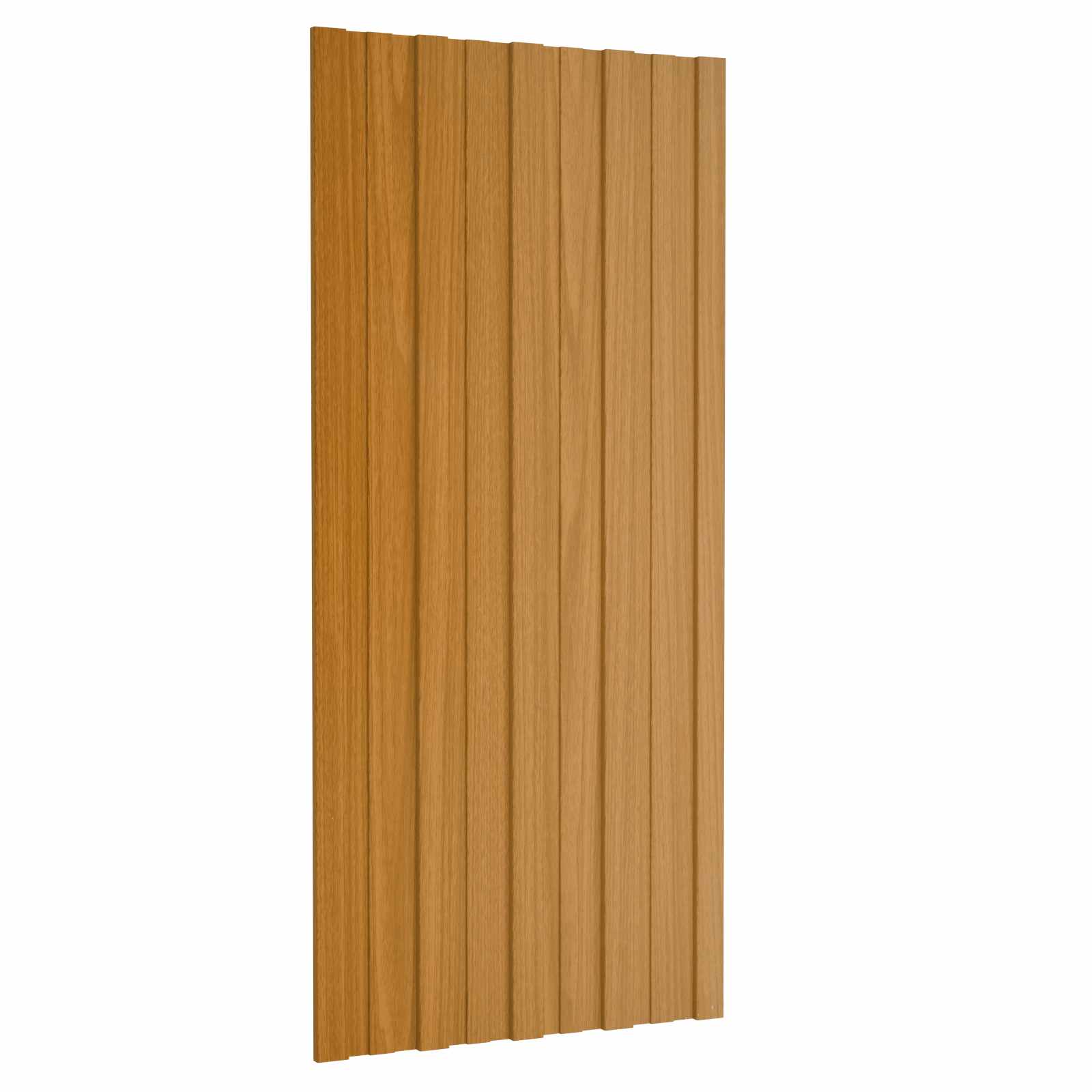 Pannello per tetto 36 pz Naturale 100 x 45 cm Acciaio zincato