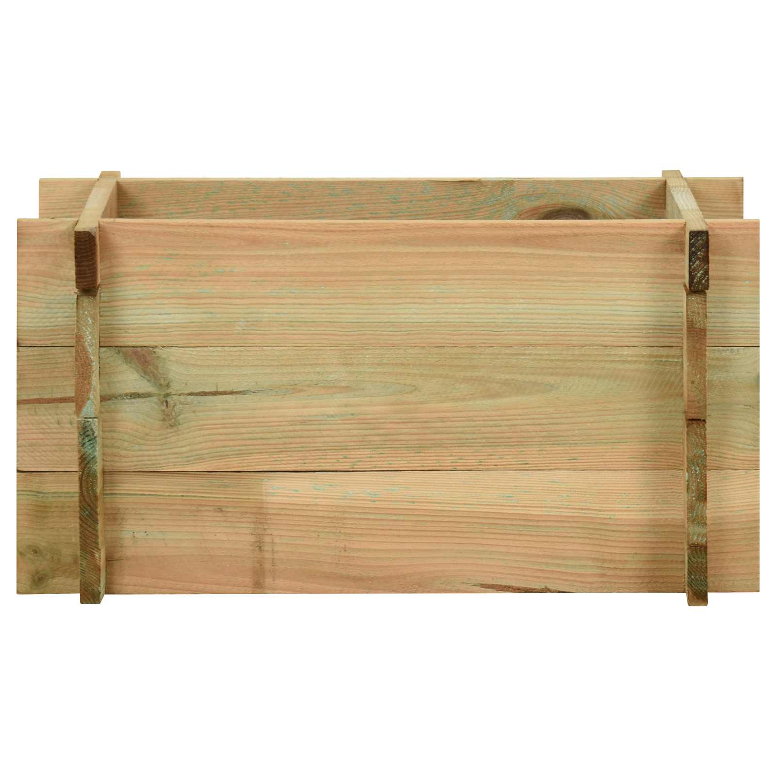 Letto Vegetale Rialzato per Giardino Verde 80 x 80 x 32 cm