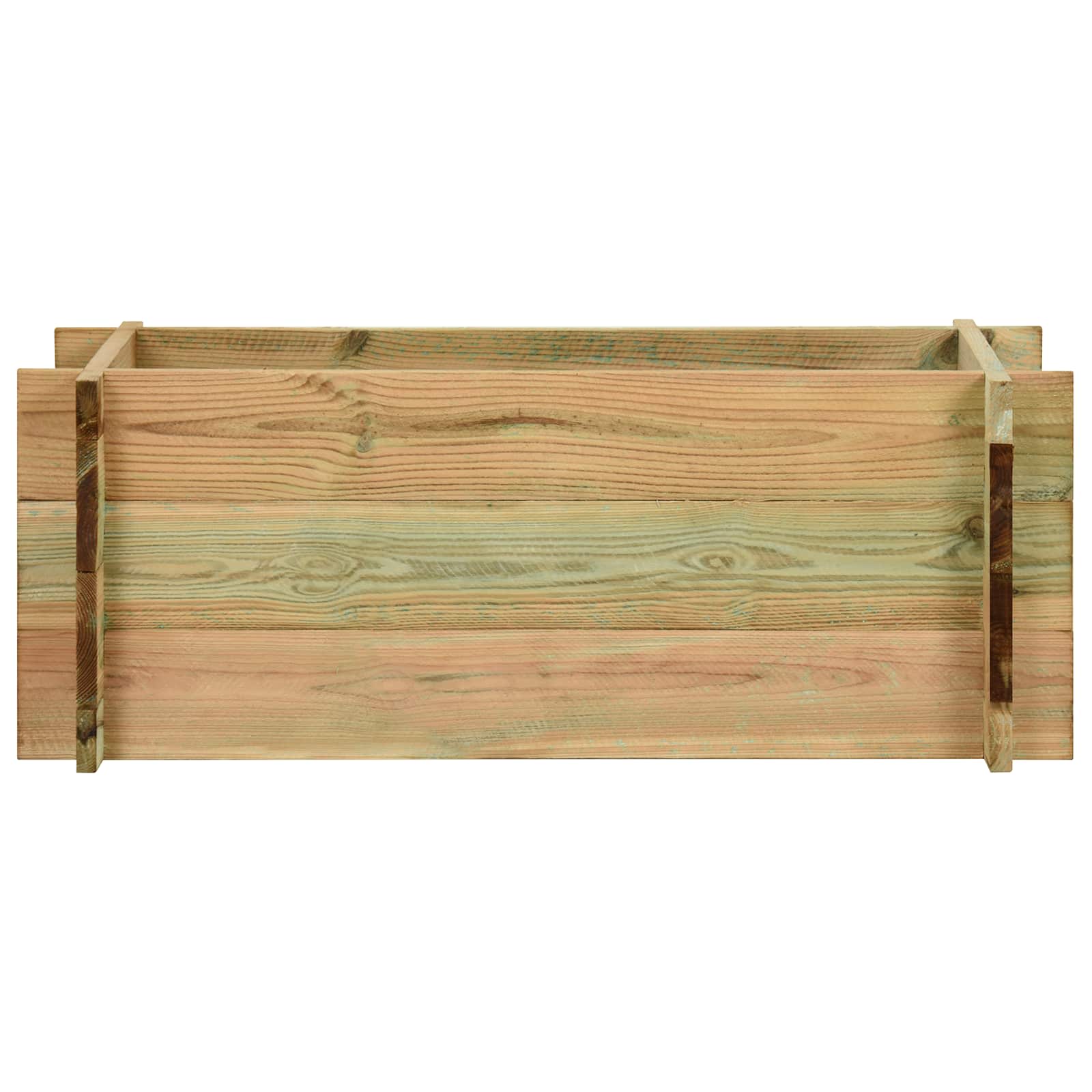 Letto Vegetale Rialzato per Giardino Verde 120 x 80 x 32 cm