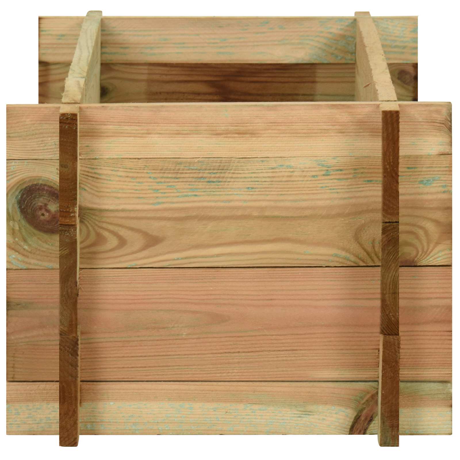 Letto Vegetale Rialzato per Giardino Verde 120 x 80 x 32 cm