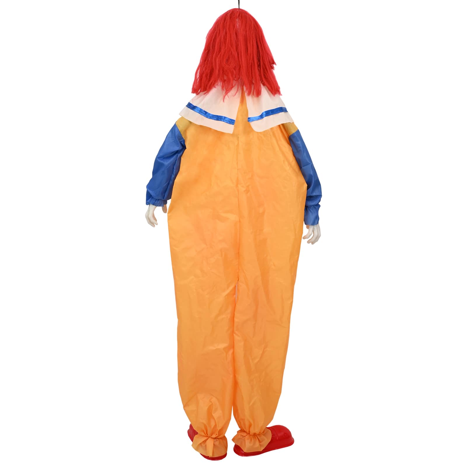 Clown spaventoso di Halloween SPOOKA Giallo e Blu