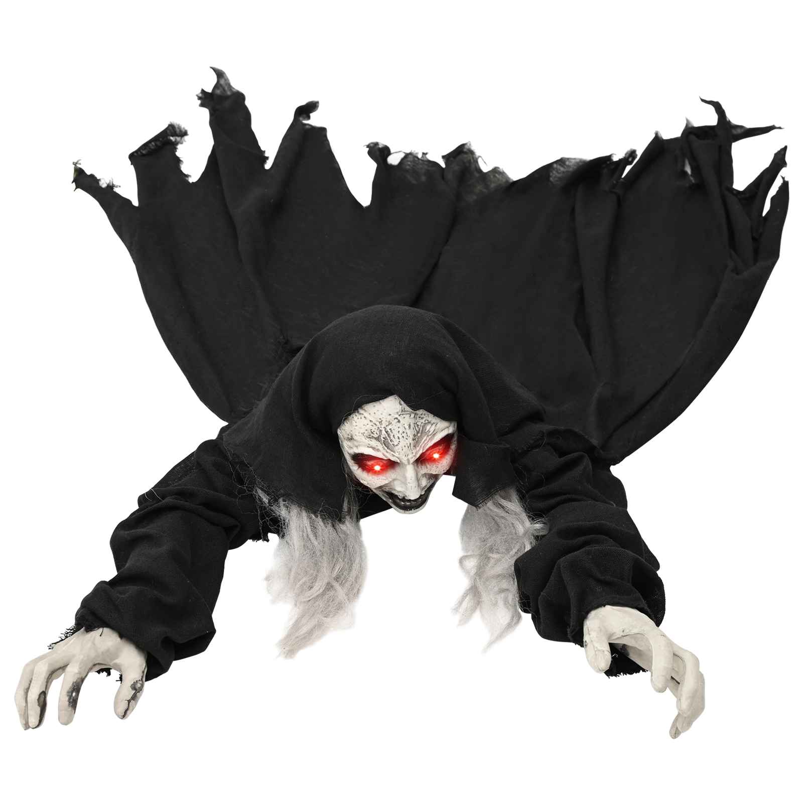 Decorazione di Halloween zombie SPOOKA Nero 41 x 130 x 24 cm