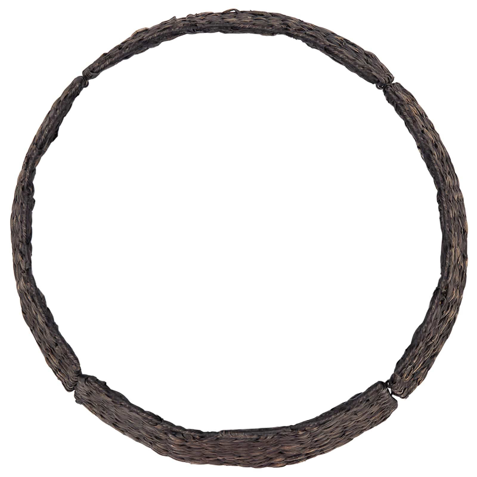 Collare per Albero di Natale Rotondo Nero Ø 45 x 22 cm