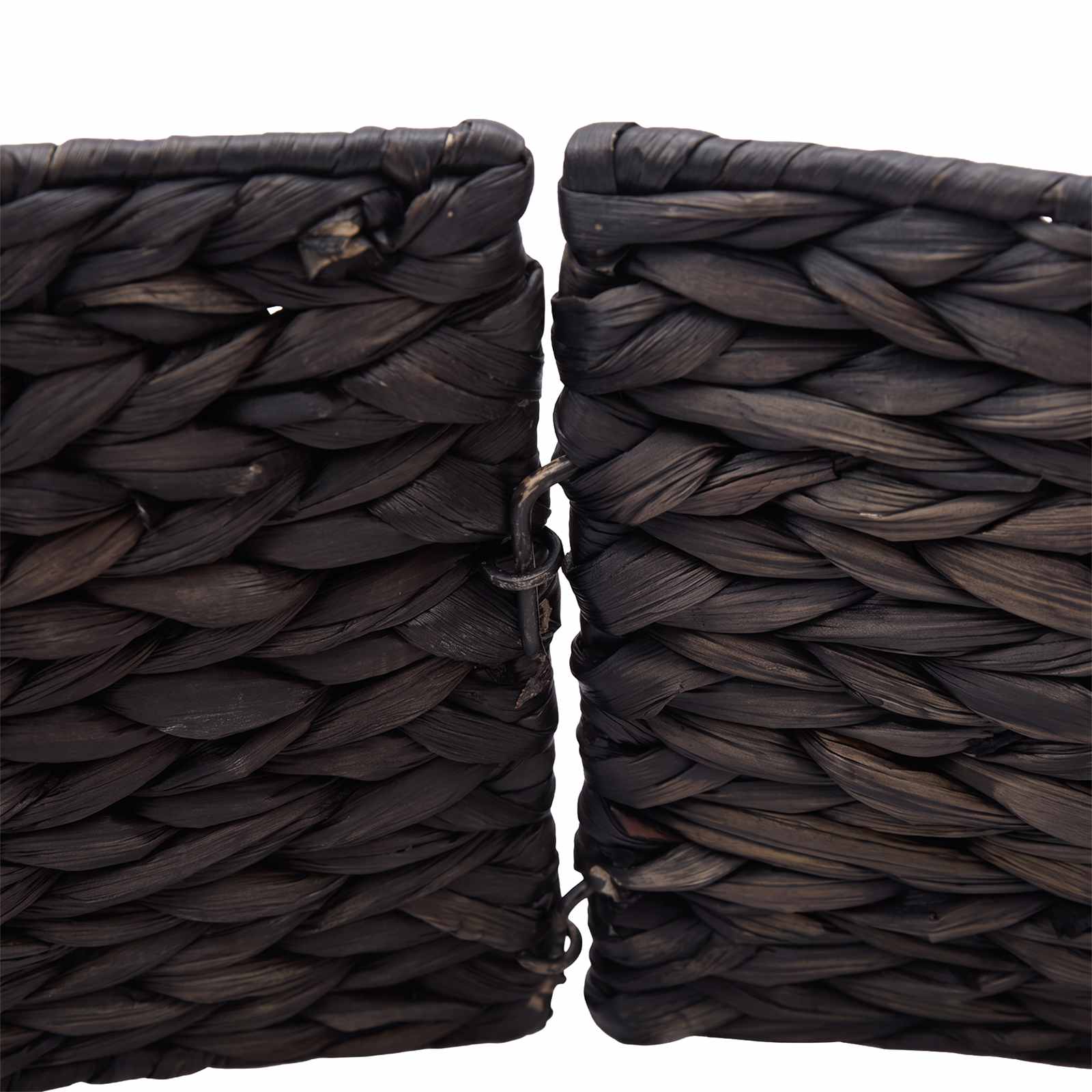 Collare per Albero di Natale Rotondo Nero Ø 45 x 22 cm