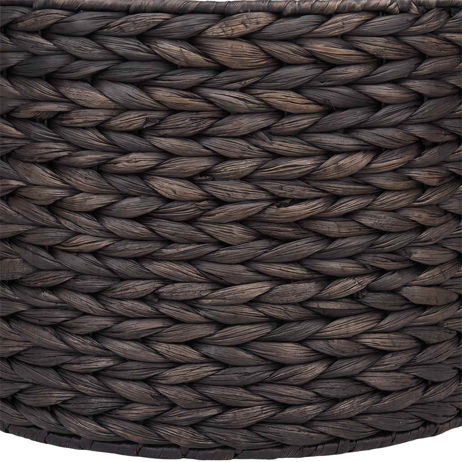 Collare per Albero di Natale Rotondo Nero Ø 45 x 22 cm